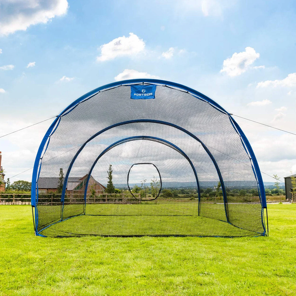 FORTRESS Rete da Cricket per Battitori | Rete Cricket da Giardino | Set Cricket | Attrezzatura Allenamento