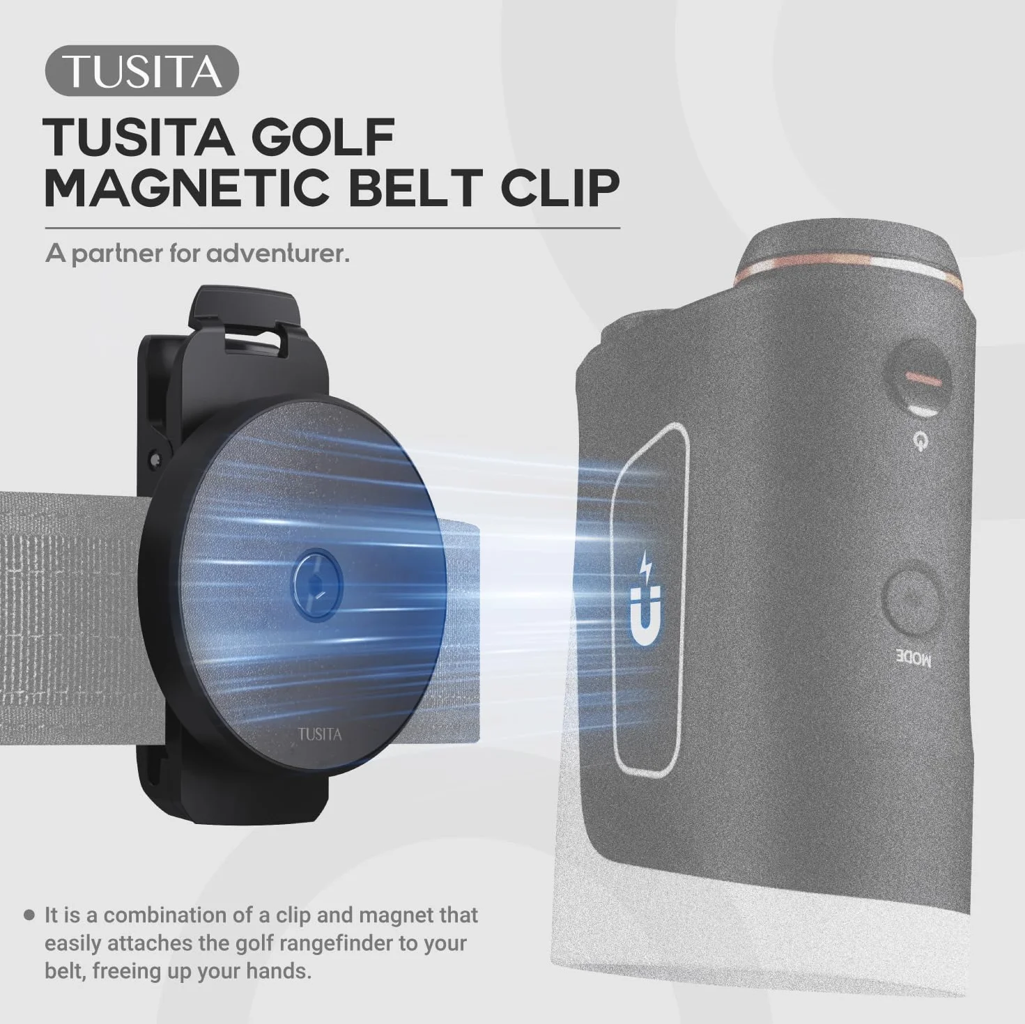 TUSITA Golf Magnetico Clip da Cintura Accessori