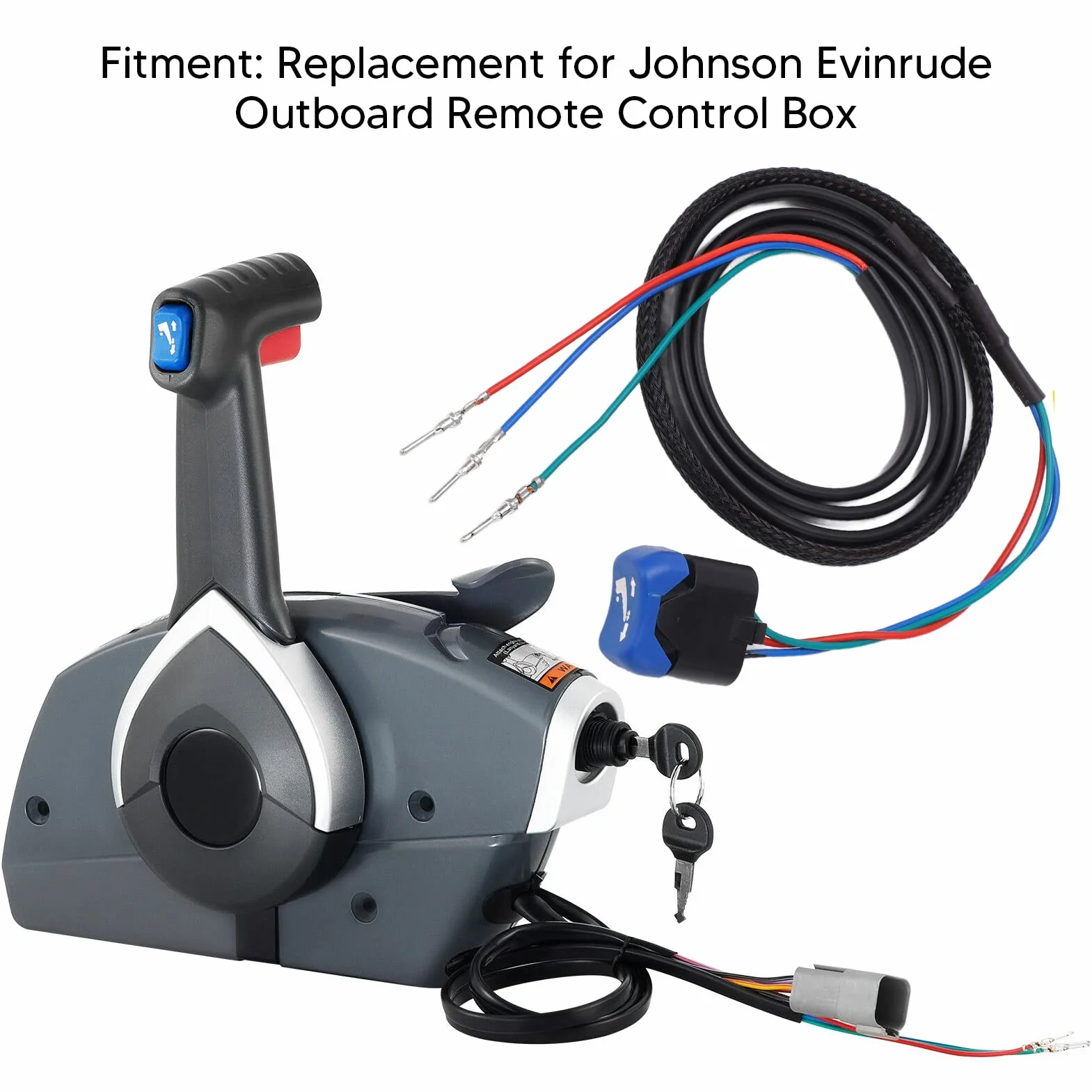 EBTOOLS Power Trim Switch Assembly 5006358 Replacement for Johnson Evinrude Outboard Control Box
