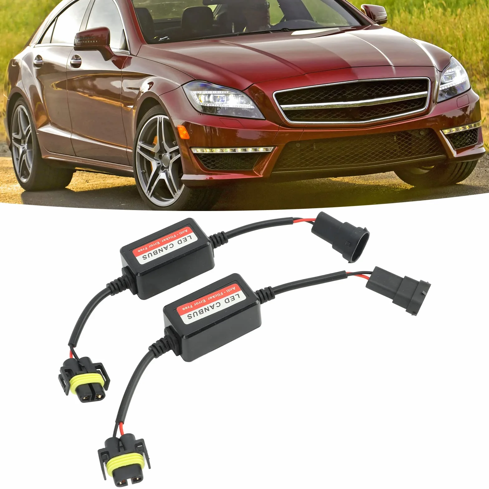 Decoder LED Canbus H8 H9 H11 anti-sfarfallio per fendinebbia
