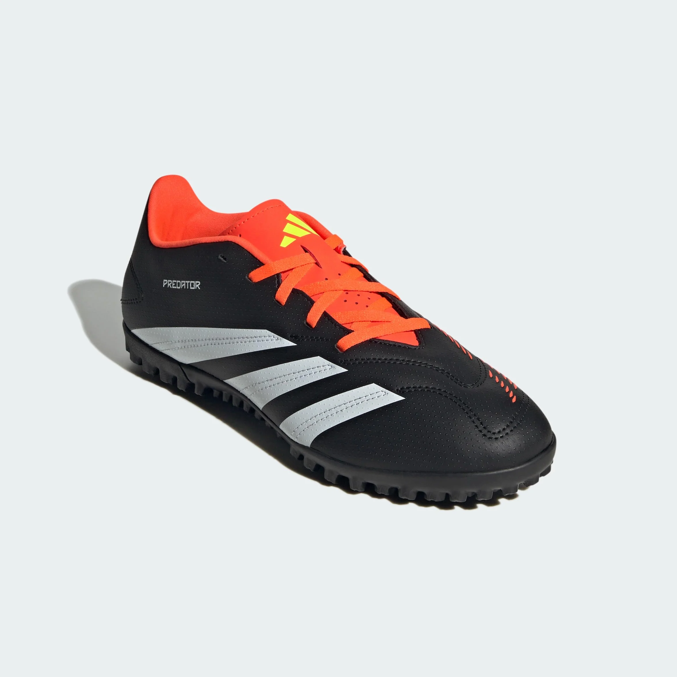 adidas Predator Club Turf Football Boots Core Black Cloud White Solar Red 45 1/3 EU
