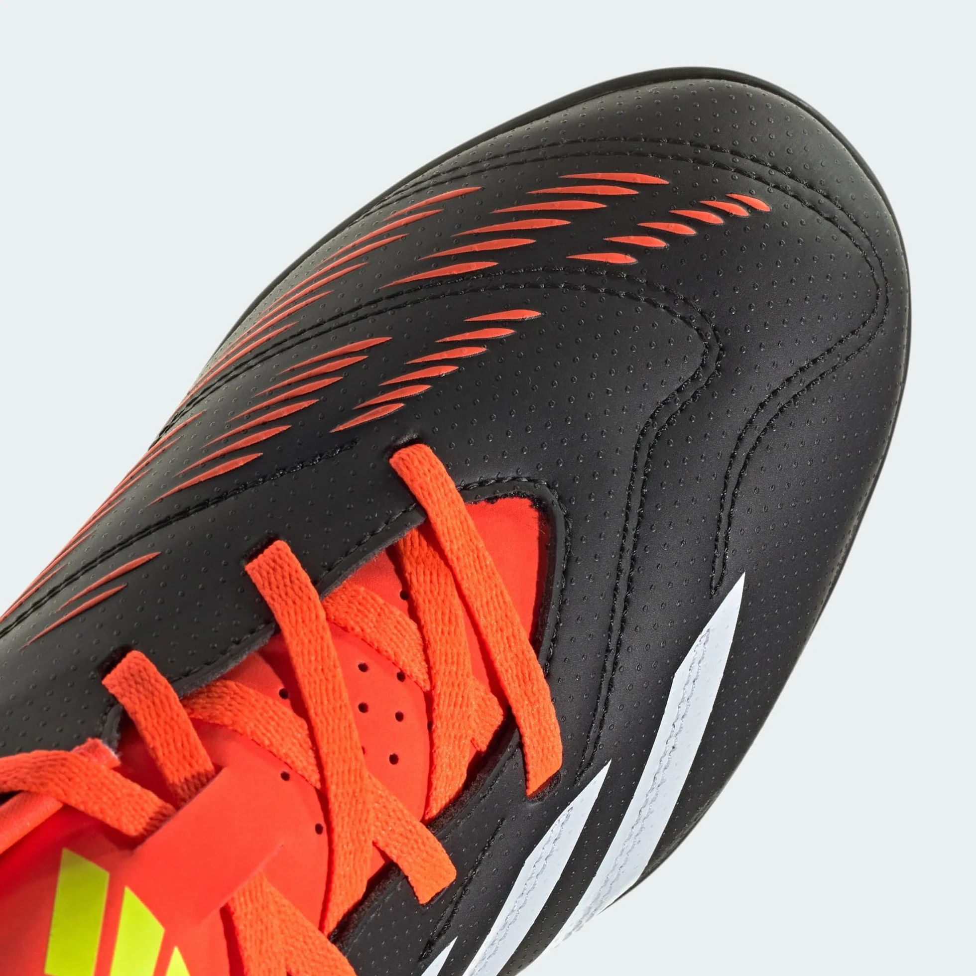 adidas Predator Club Turf Football Boots Core Black Cloud White Solar Red 45 1/3 EU