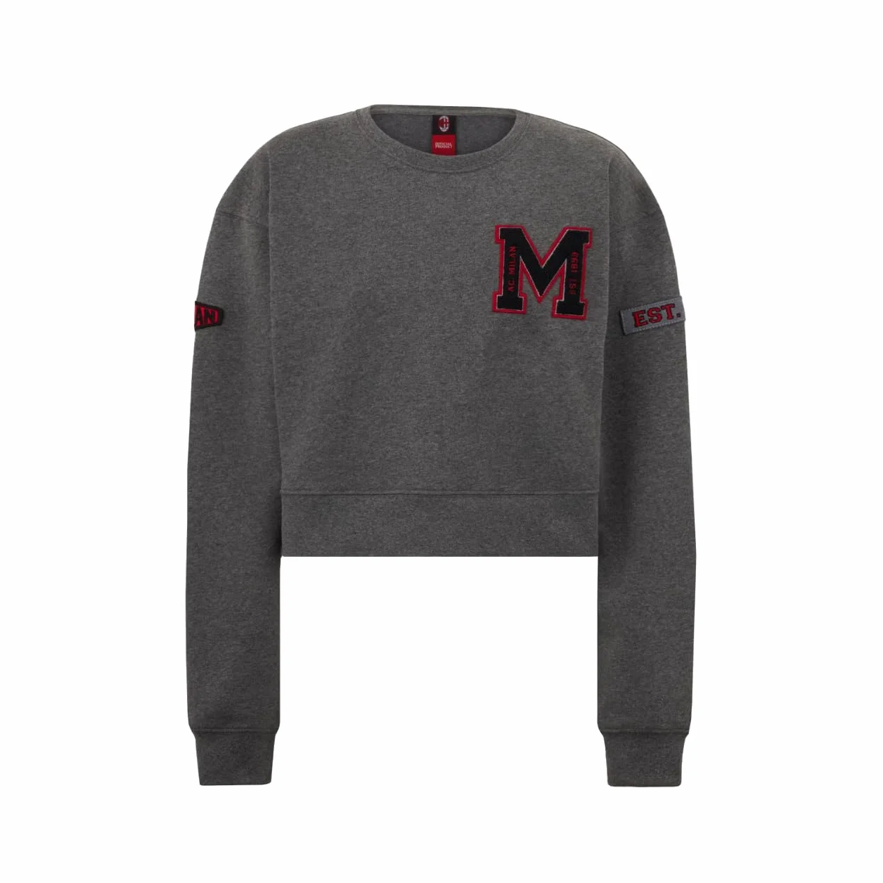 AC Milan Felpa Croptop Donna College Collection