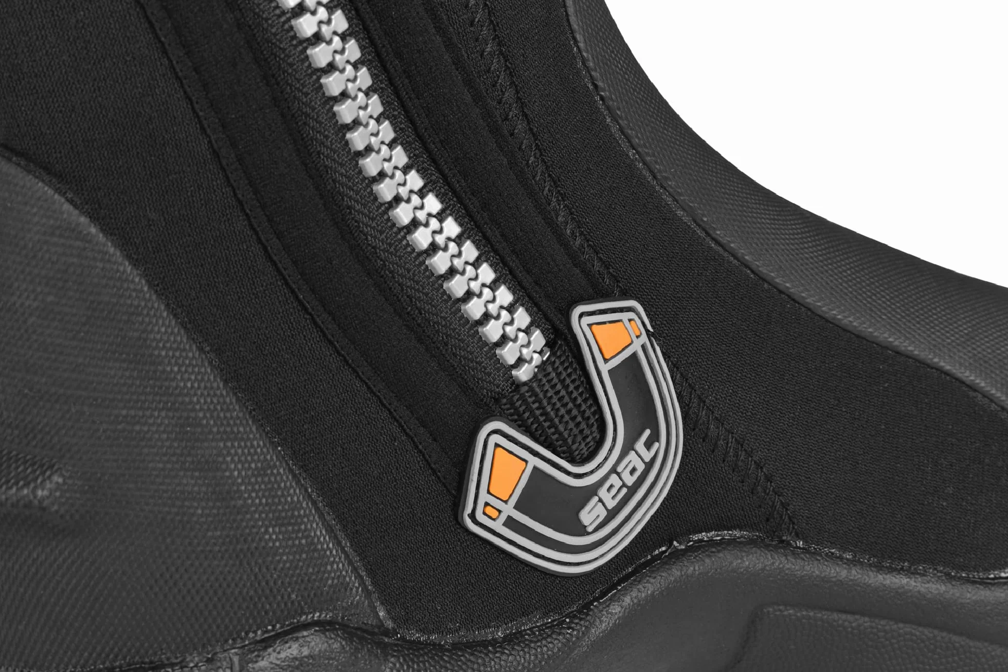 SEAC Pro Hd Calzari da Subacquea in Neoprene da 6 mm con Cerniera Laterale e Suola Rigida in Gomma Unisex adulto