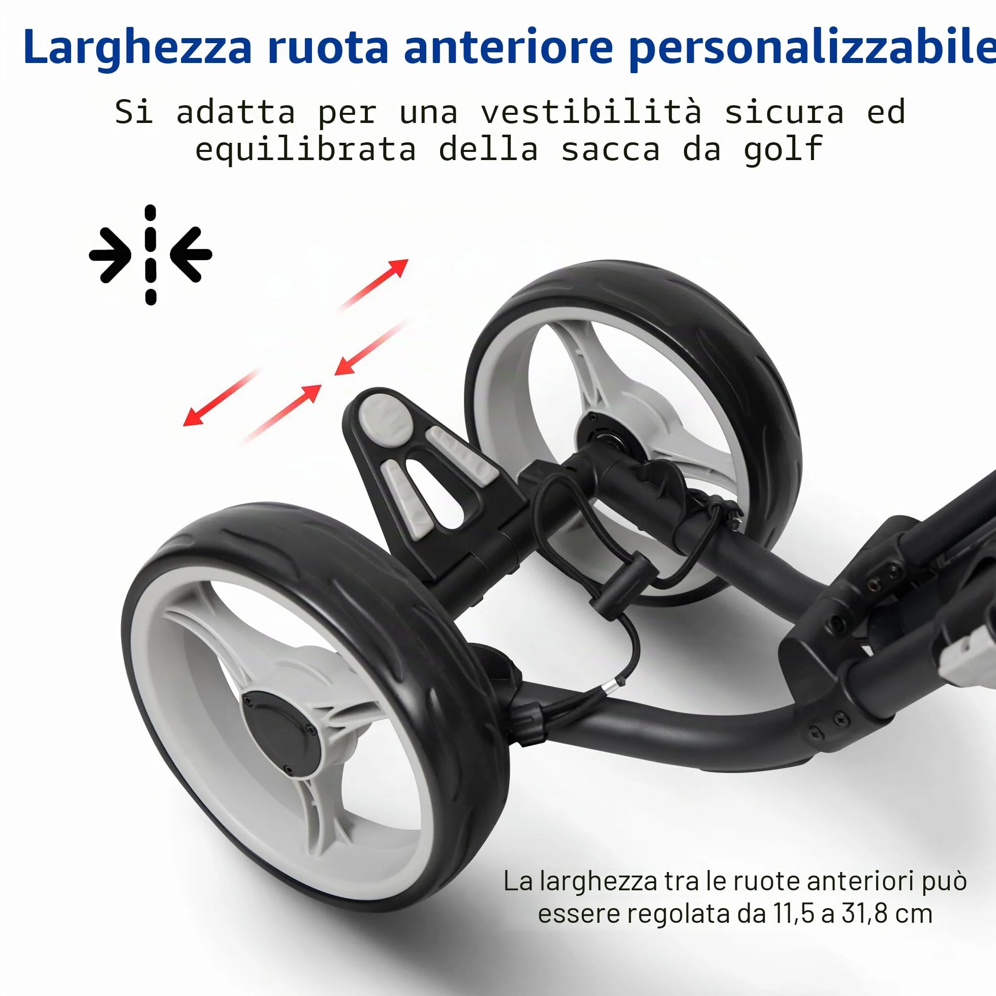 Caddytek Superlite Explorer V8 4 Wheel Golf Push Cart