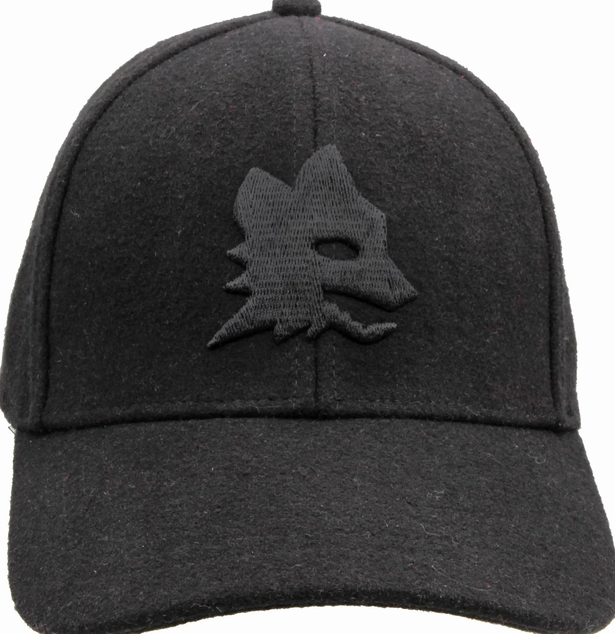 IMMA Cappelli AS Roma Nero Berretto Baseball Unica Taglia
