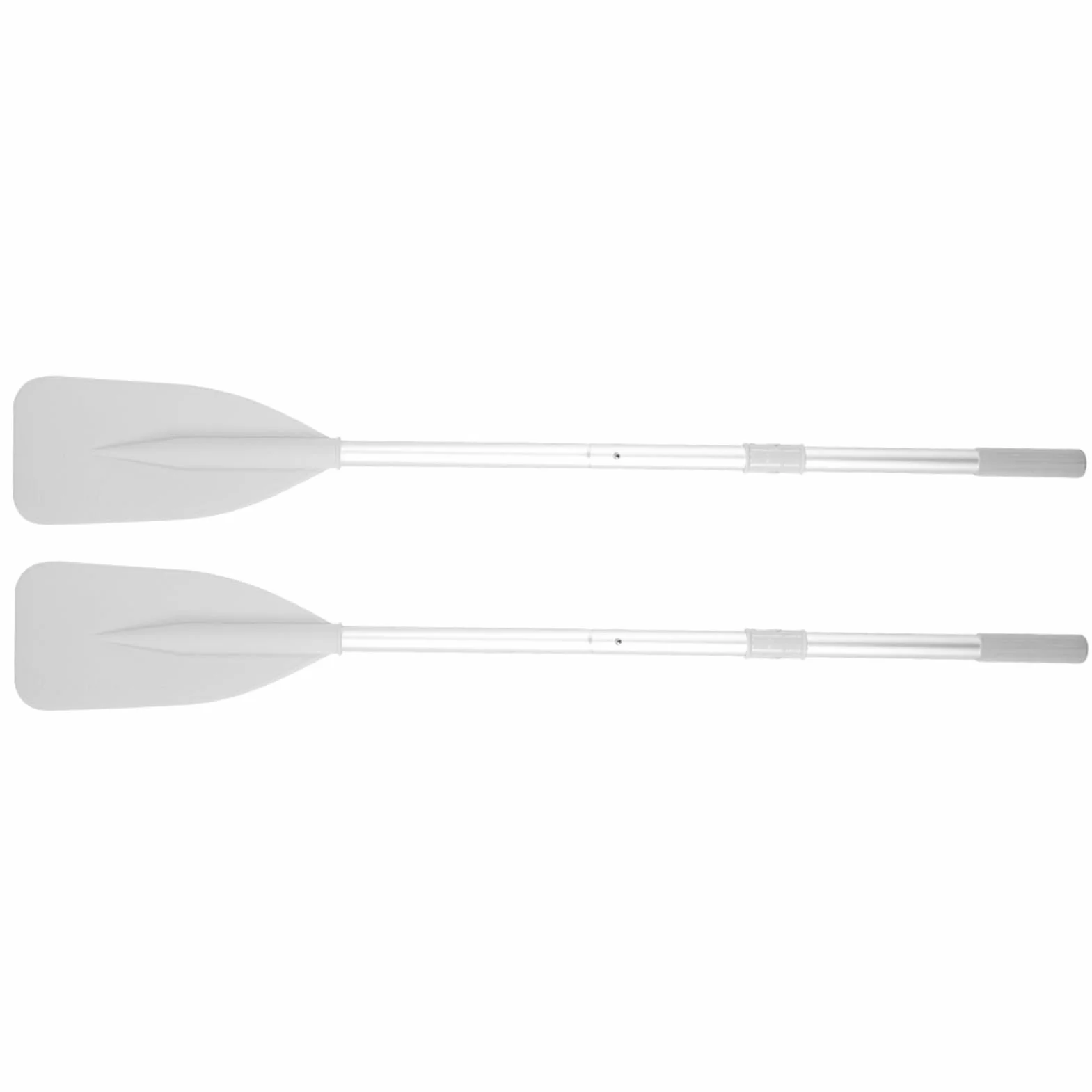 Remi per Barche in Alluminio 2 Pezzi Pagaia con Set di Aste Remi per Canoa Gommone