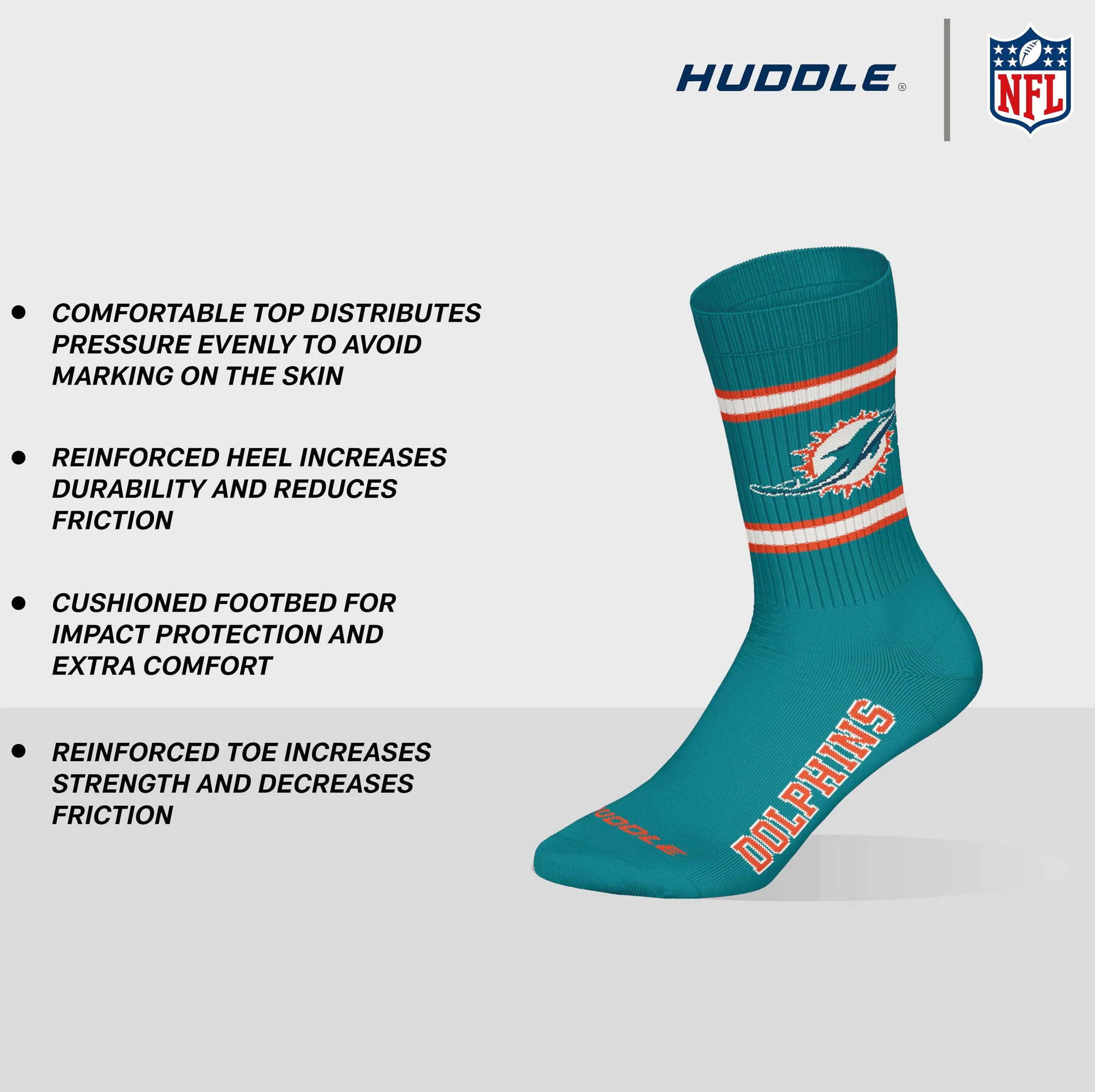 NFL Calzini Pacco da 3 Unisex-Adulto