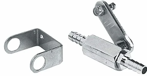 OSCULATI Rubinetto Carburante Passaggio 8 mm Rina