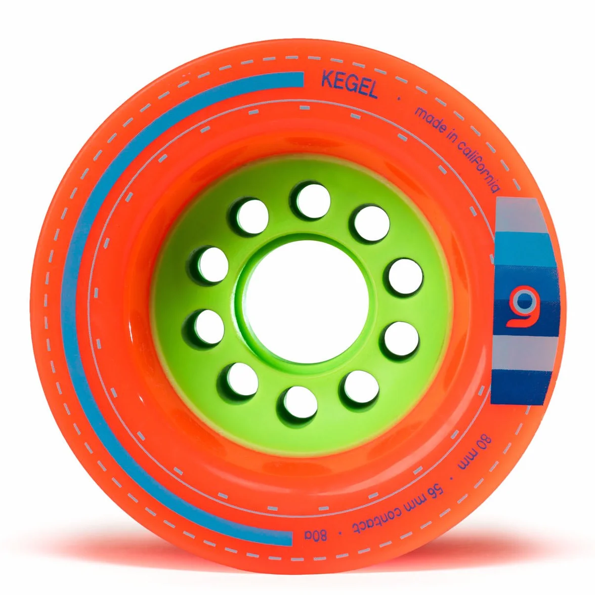 Orangatang Kegel 80 A Longboard Wheels 80 mm
