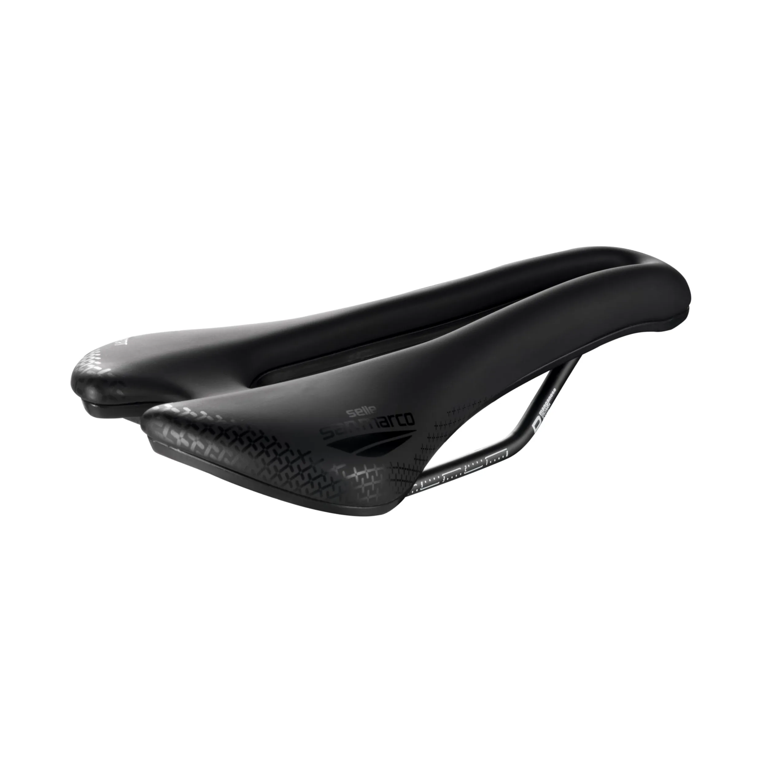 Selle San Marco Aspide - Sellino dinamico Comfort Corto, colore: Nero/Nero