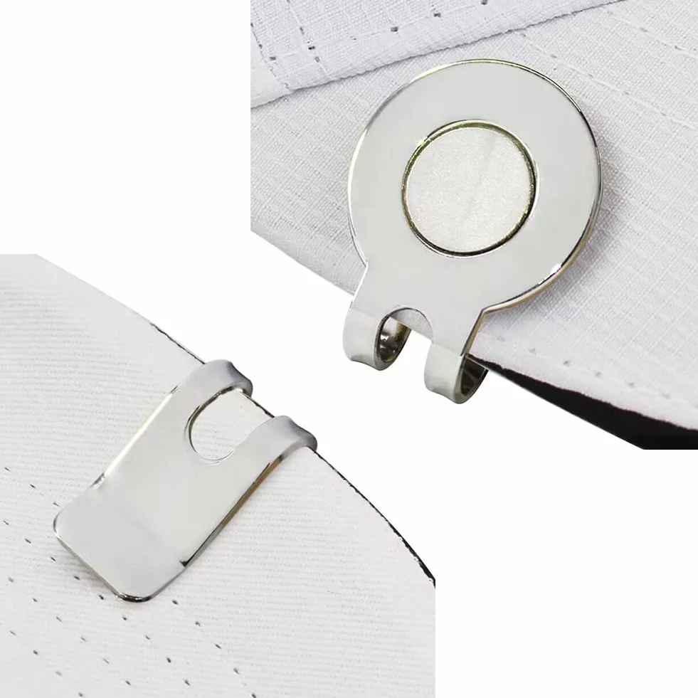 Marcatori per Palline da Golf Clip per Cappello Magnetica Forte Magnete