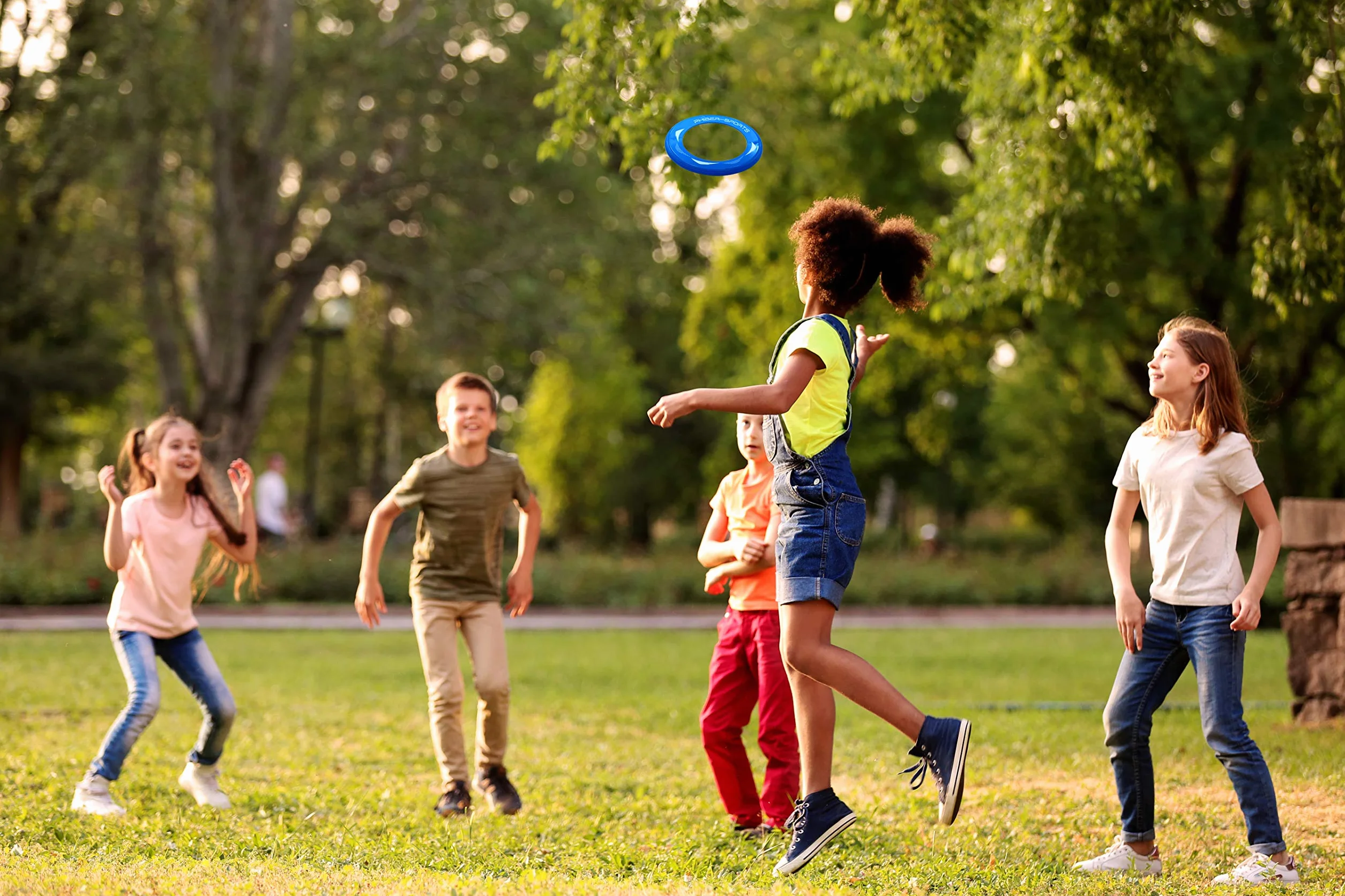 PHIBER-Sports Anelli per Frisbee 2 Pack - Anelli da Lancio Premium - 80% più Leggeri - Facili da Prendere - Per Bambini e Adulti