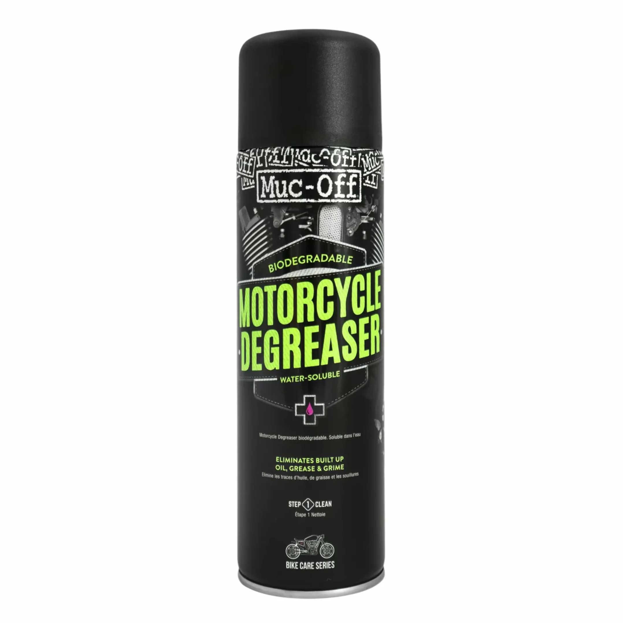 Muc-Off Bio Degreaser, 400 ml - Sgrassatore Moto Idrosolubile e Biodegradabile - Lo Spray Sgrassante per Moto Rimuove Efficacemente il Grasso e lo Sporco Accumulati
