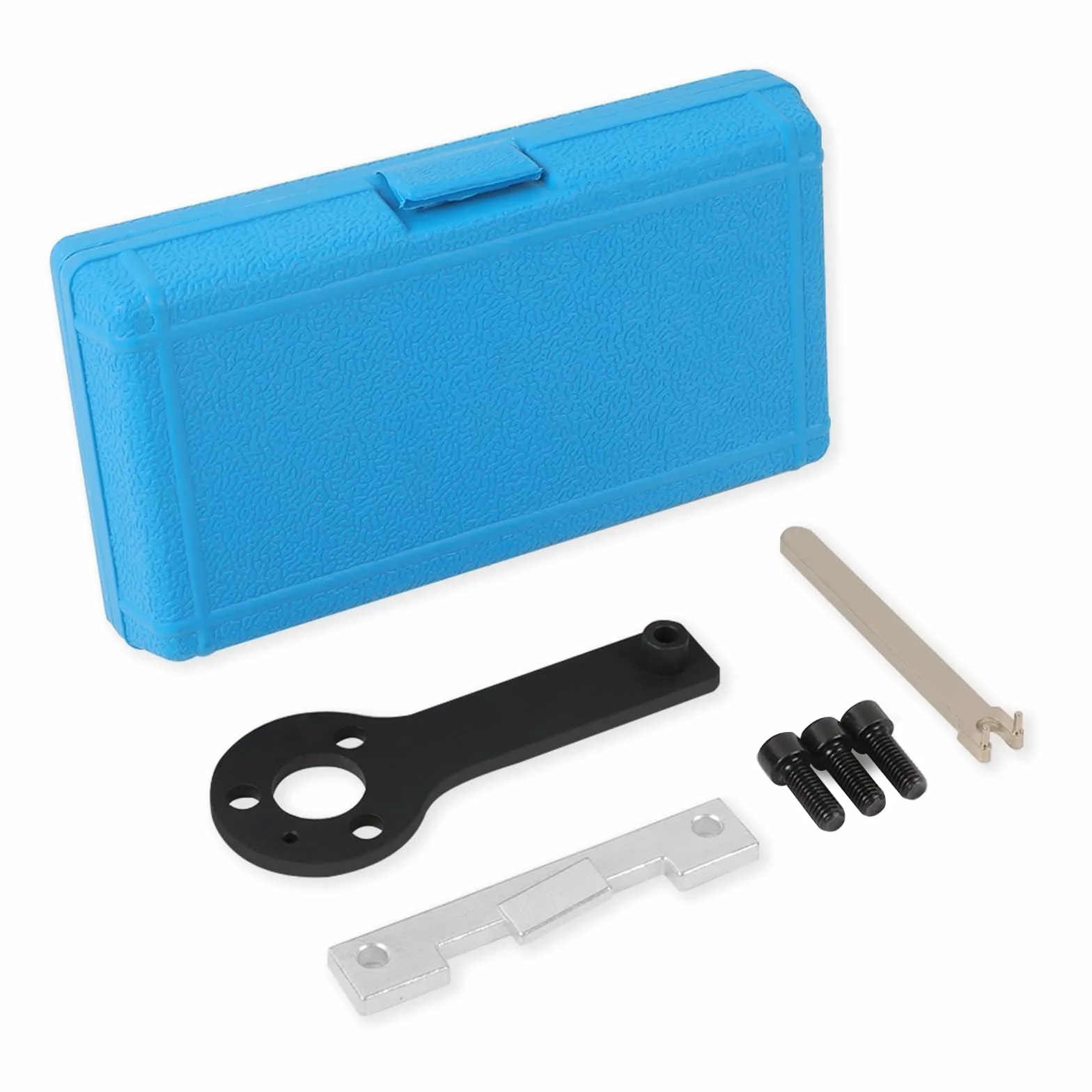 Set di Attrezzi per bloccaggio Cinghia di distribuzione – Strumento di allineamento Albero a camme Compatibile con Fiat 500 Panda Punto 1.1L 1.2L 1.4L 8V e Ford KA