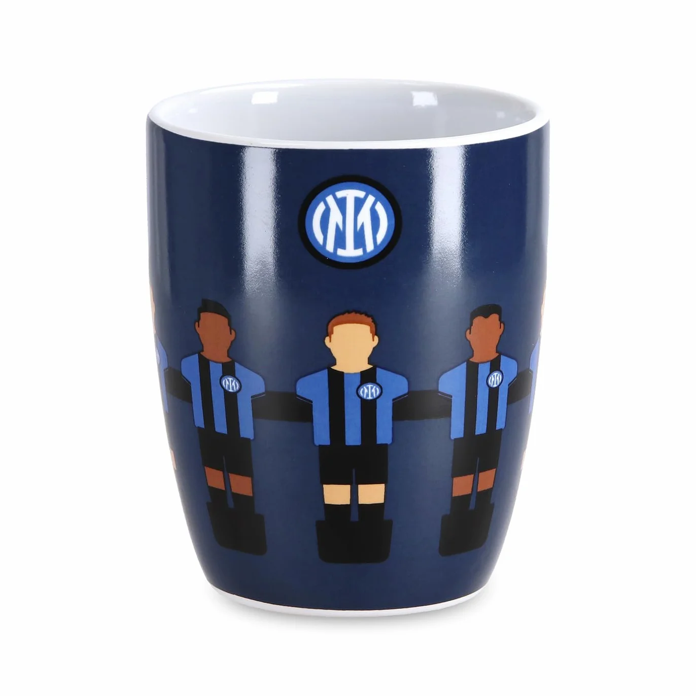 Inter Accessori da tavola per bambini Set Pappa Calcio Balilla Prodotto Ufficiale