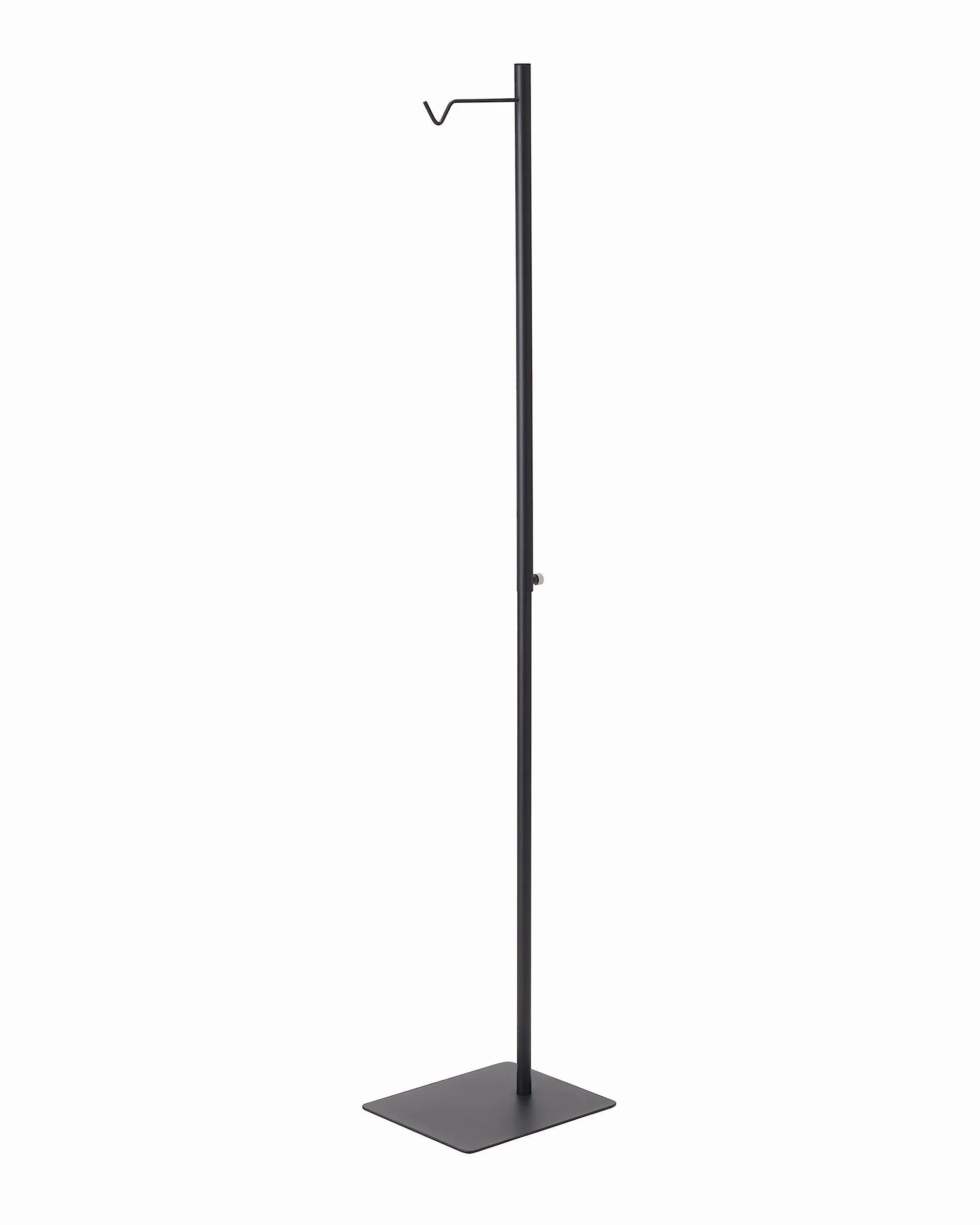 YAMAZAKI 4515 Torre Altezza Regolabile Lanterna Stand Nero Acciaio/Polipropilene Design Minimalista