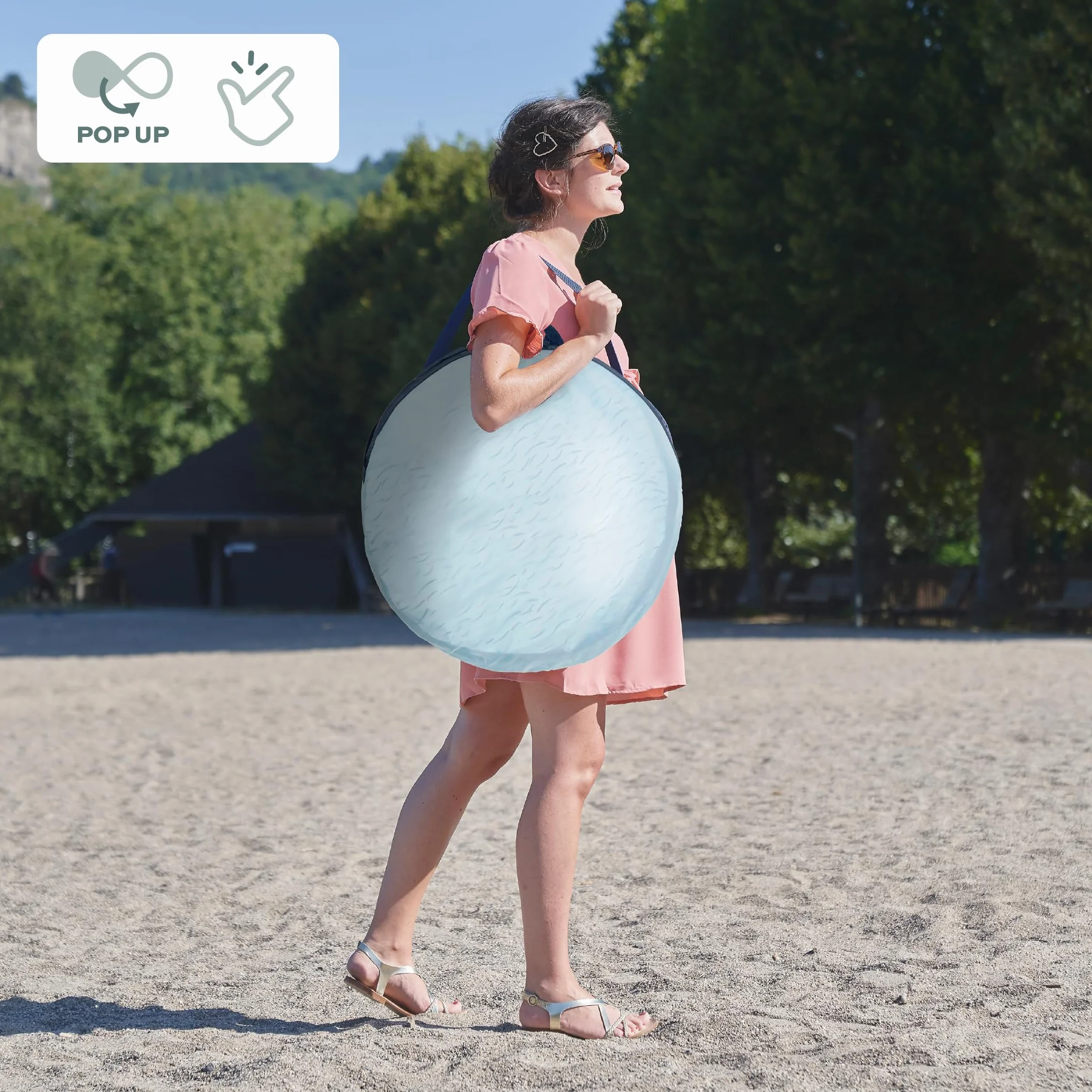 Babymoov Tenda anti-UV elevata protezione 50+ Blue Waves