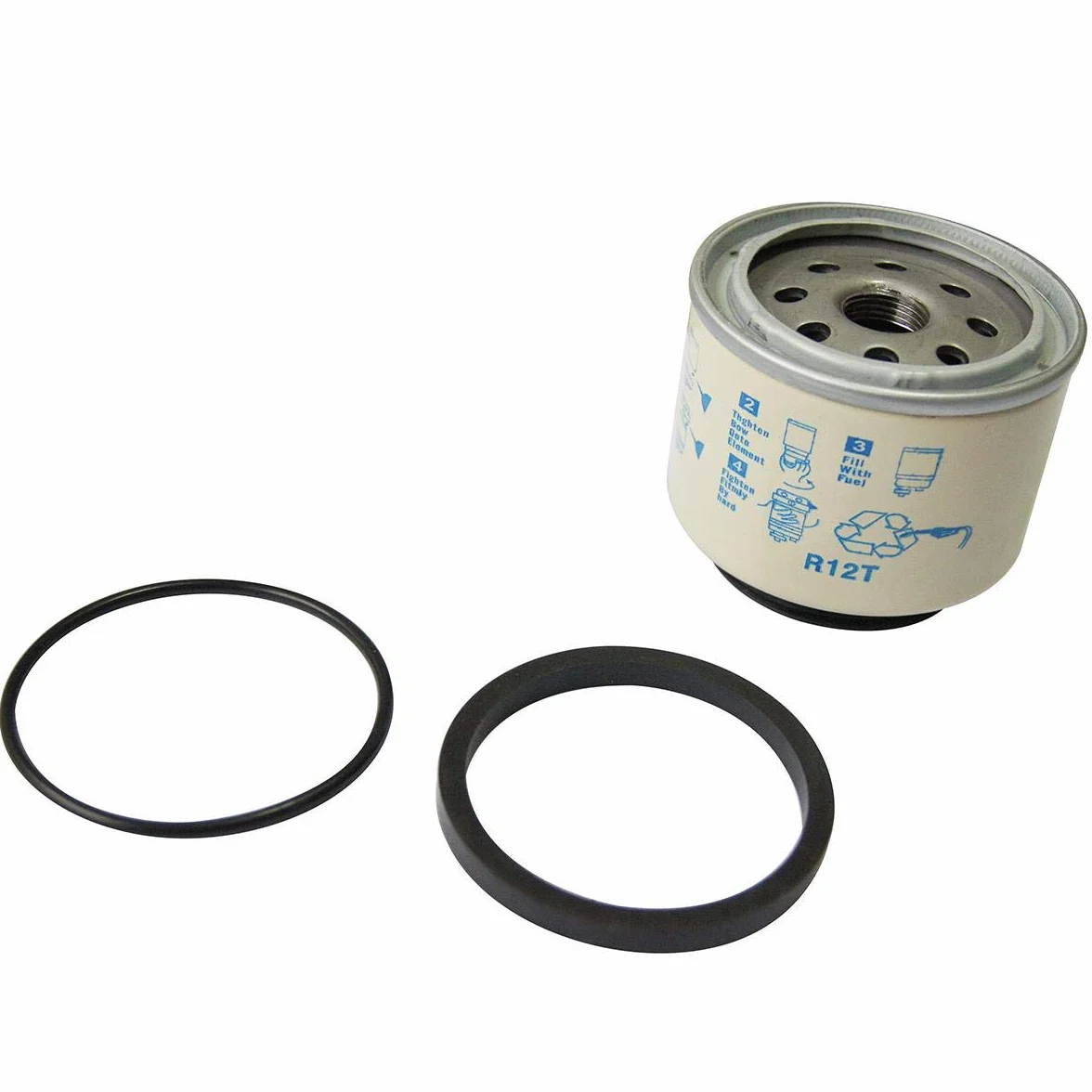 Filtro di ricambio per separatore acqua carburante R12T