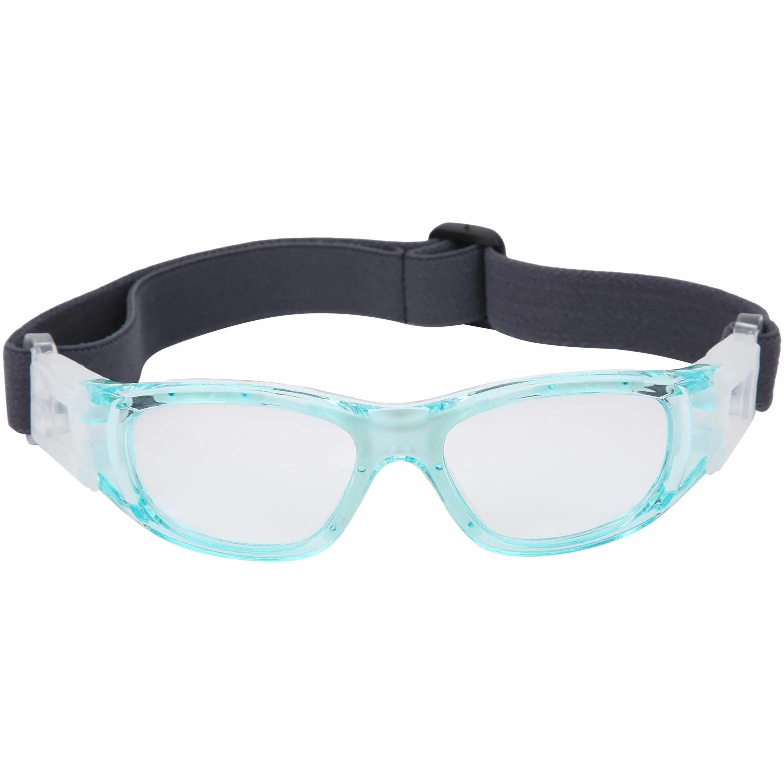 Occhiali da calcio protettivi per bambini per basket, calcio, hockey (blue)