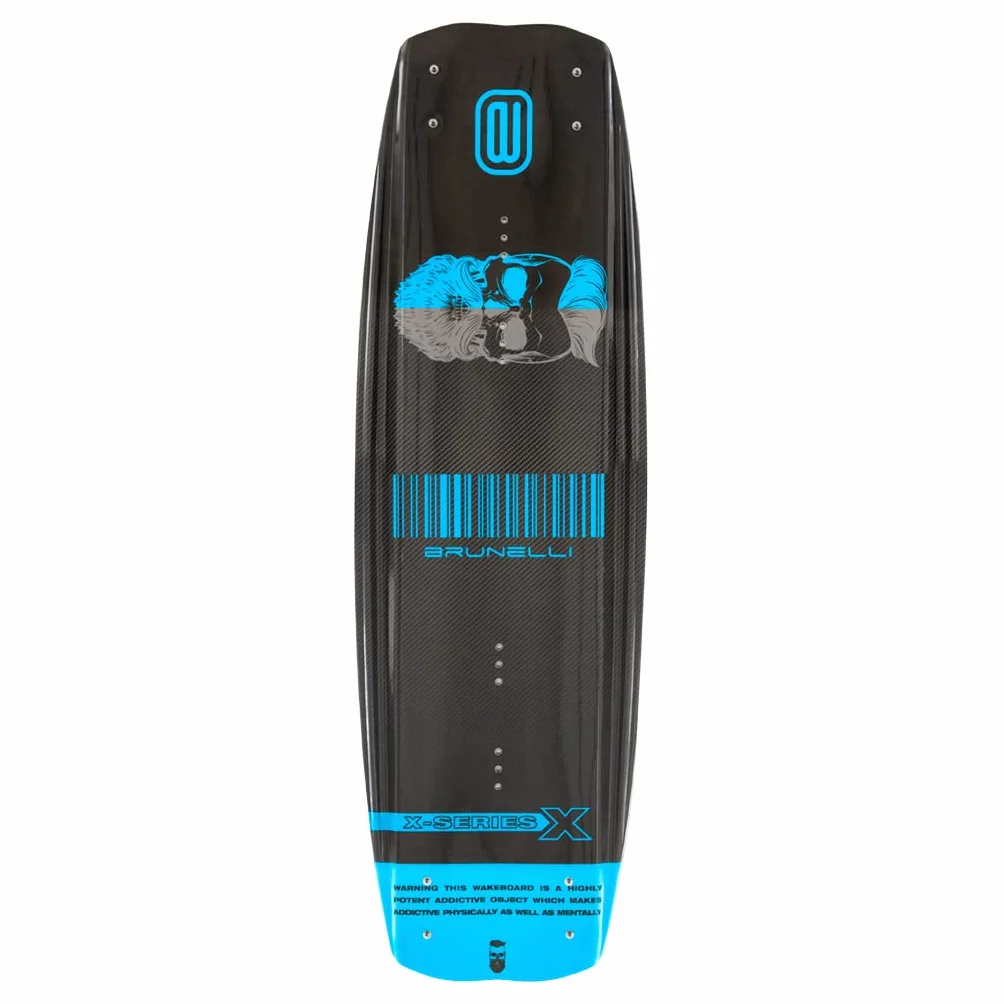 Brunelli Wakeboard Package 138 cm Wakeboard Bindings