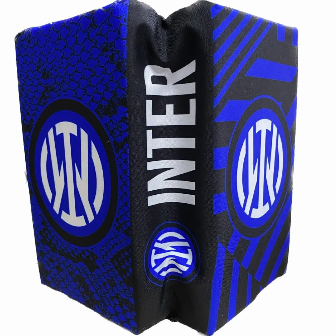 Cuscino Da Stadio Calcio Inter 25x16x7 Cm FC Internazionale
