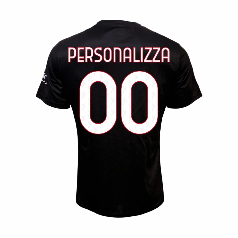 AC Milan Maglia Replica Personalizzabile 100% Poliestere Taglie 4Y-XXL
