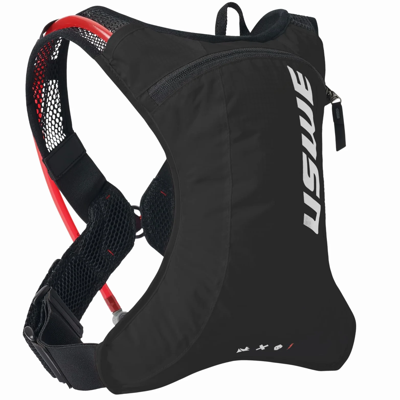 USWE Race 2.0, zaino idrico ultra leggero con sacca d'acqua da 2,0 l, a prova di perdite, per ghiaia, MTB, corsa, escursionismo, ciclismo, campeggio, ciclismo, per uomini e donne