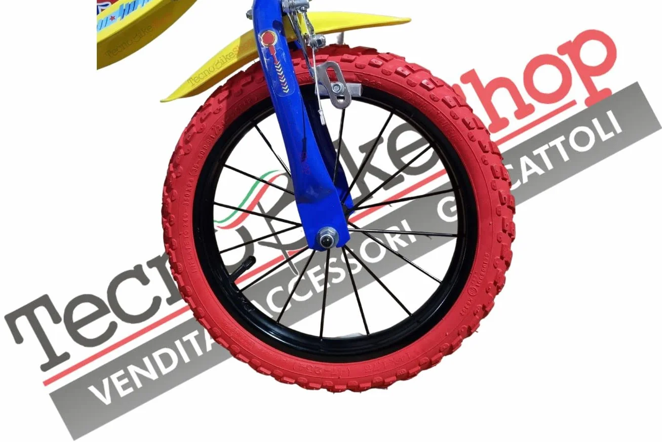 Bici per Bambino Bicicletta Dino Bikes Sonic Taglia 12" - 20"