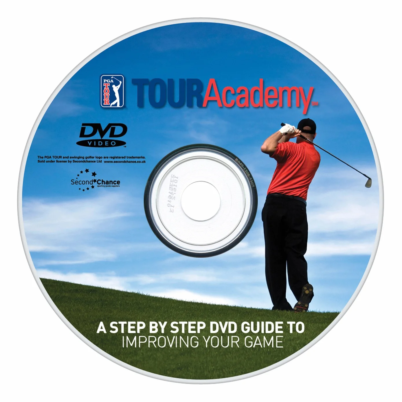 PGA Tour 6ft Putting Mat with Collapsible Putter & Alignment Guide Golf Ball