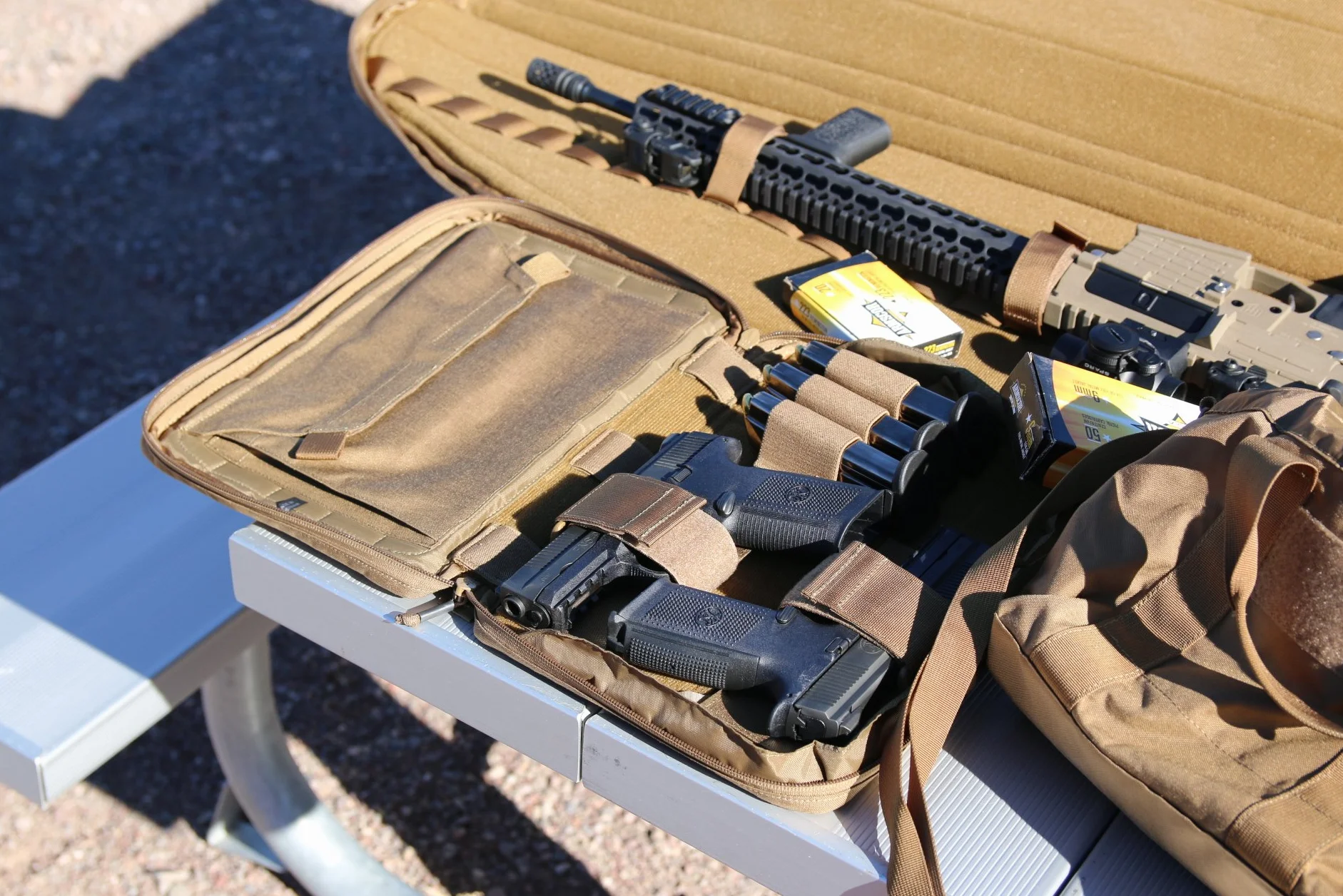 Helikon Doppio Pistola Portafoglio Coyote