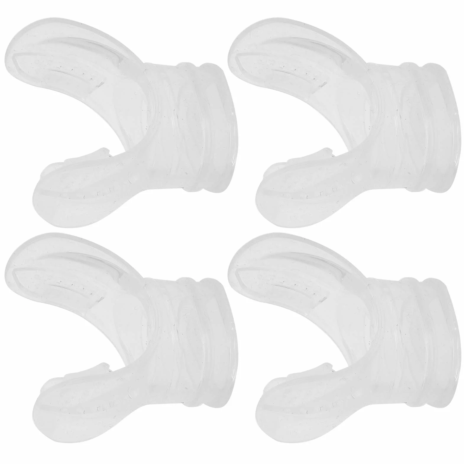 Boccaglio da immersione 4 pezzi, regolatore in silicone per snorkeling professionale