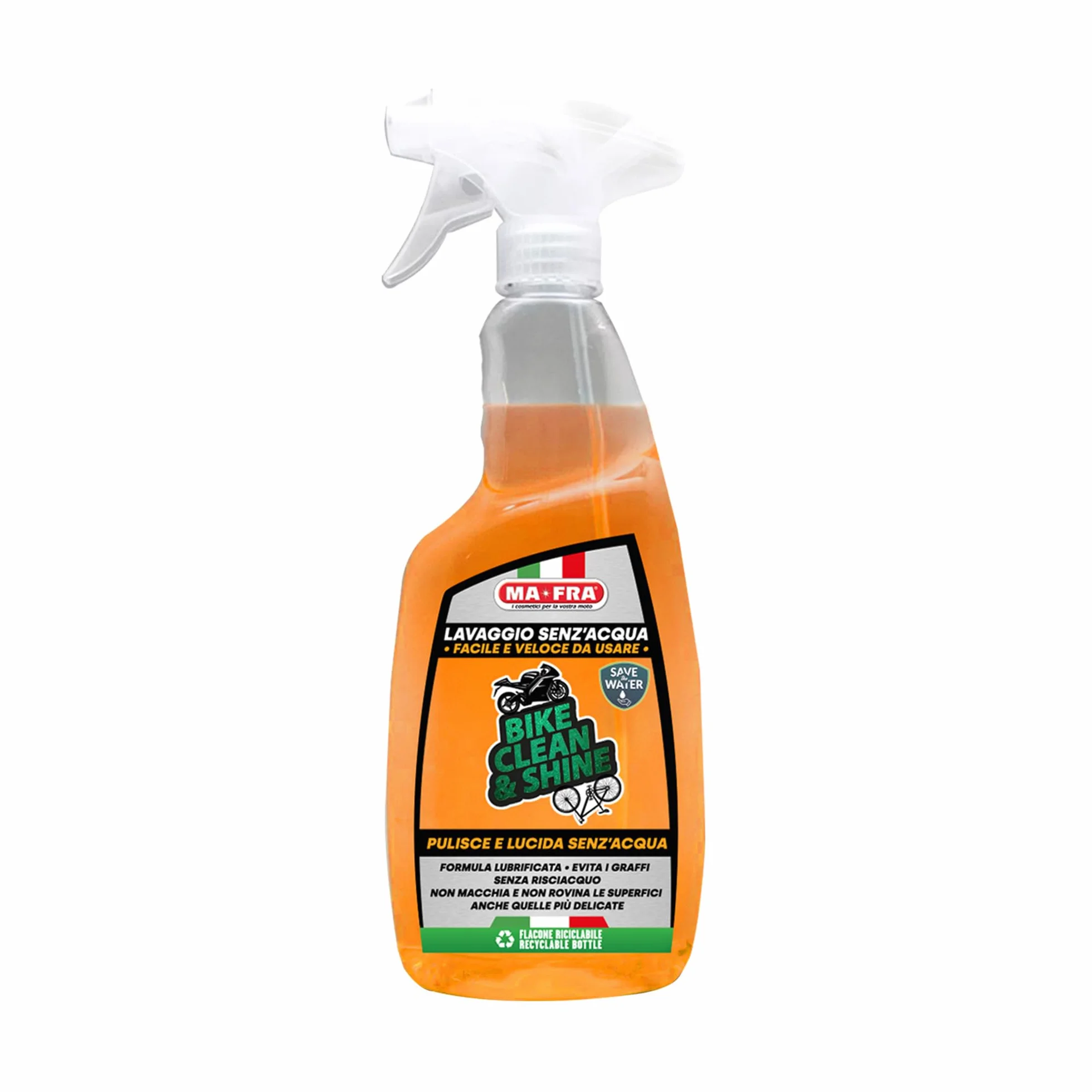 Mafra Bike Clean & Shine Waterless Detergente Lavaggio 750ml