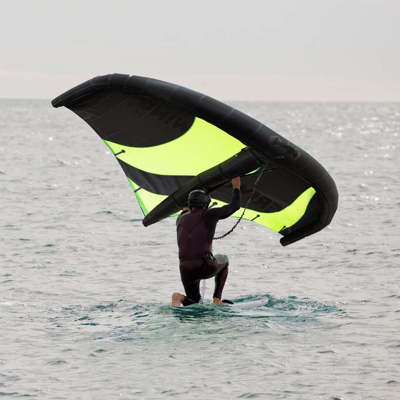 16.5FT Gonfiabile Wing Surfing Sport all'aperto Gonfiabile Vento Wing per surf in acqua, sci da neve, acqua Sportshigh Performance Wing