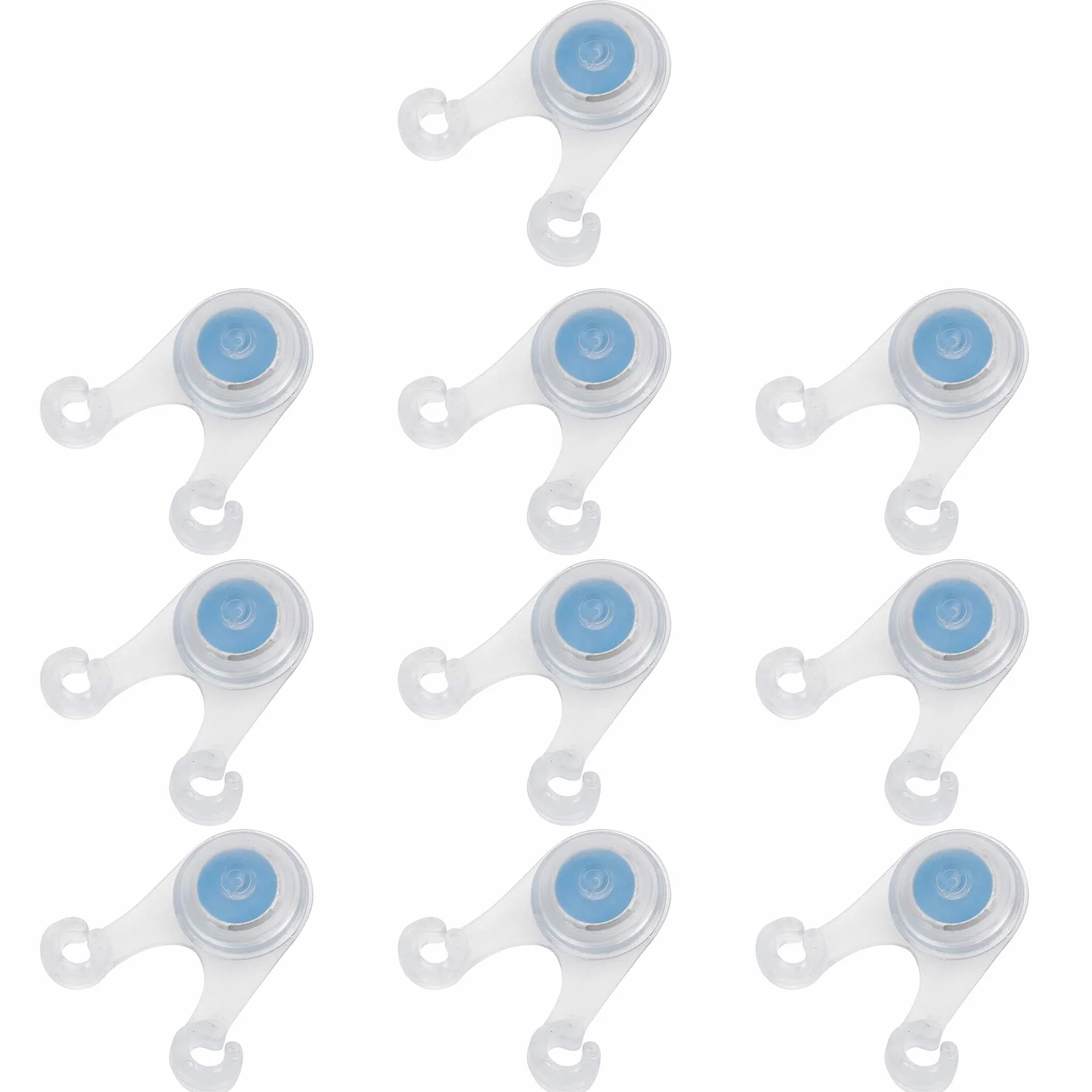 Keenso Corda da Campeggio LED 10pcs Luci di Avvertimento in Silicone per Esterni