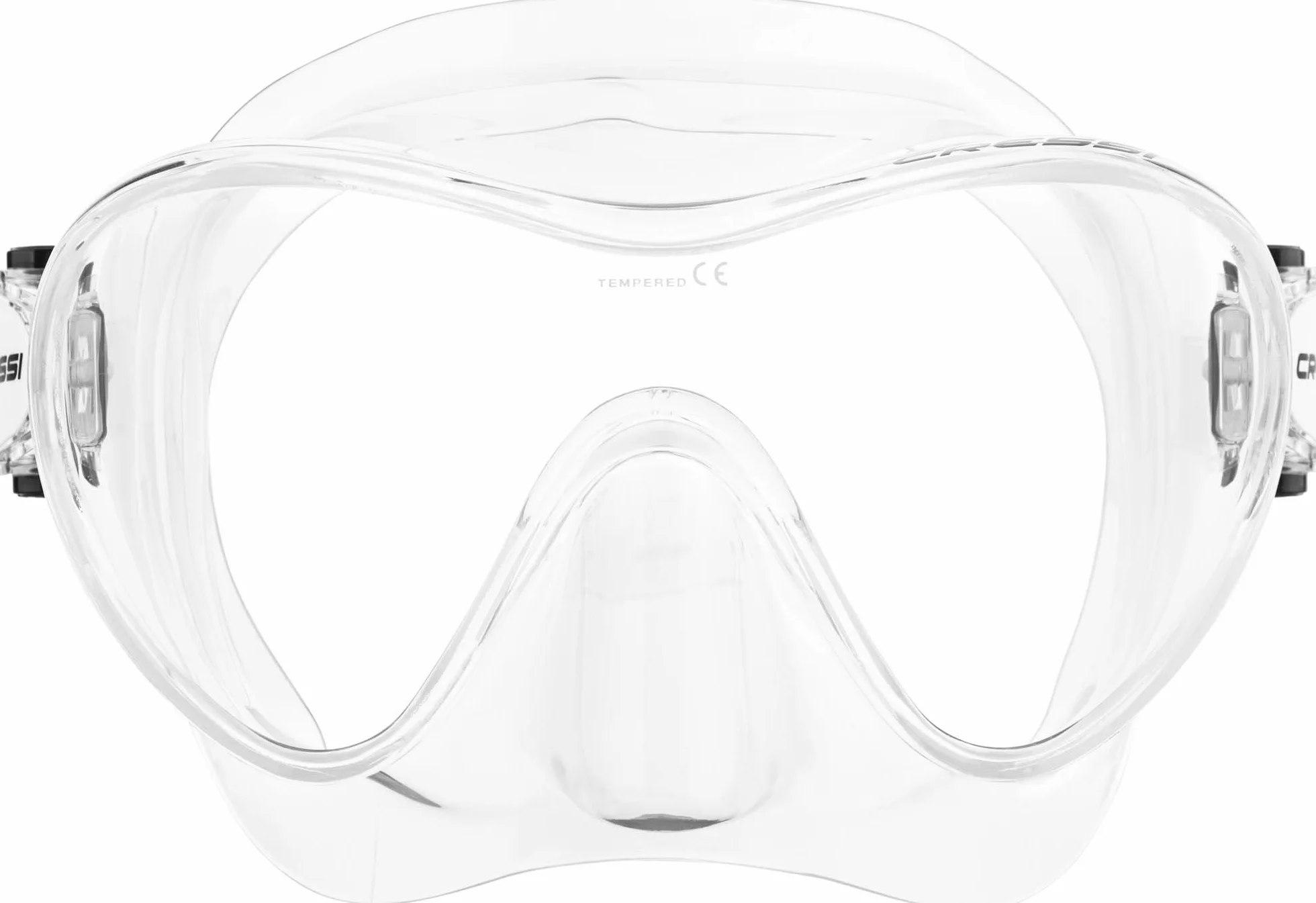 CRESSI F1 Maschera Frameless Snorkel Dry Set Immersioni Snorkeling Unisex