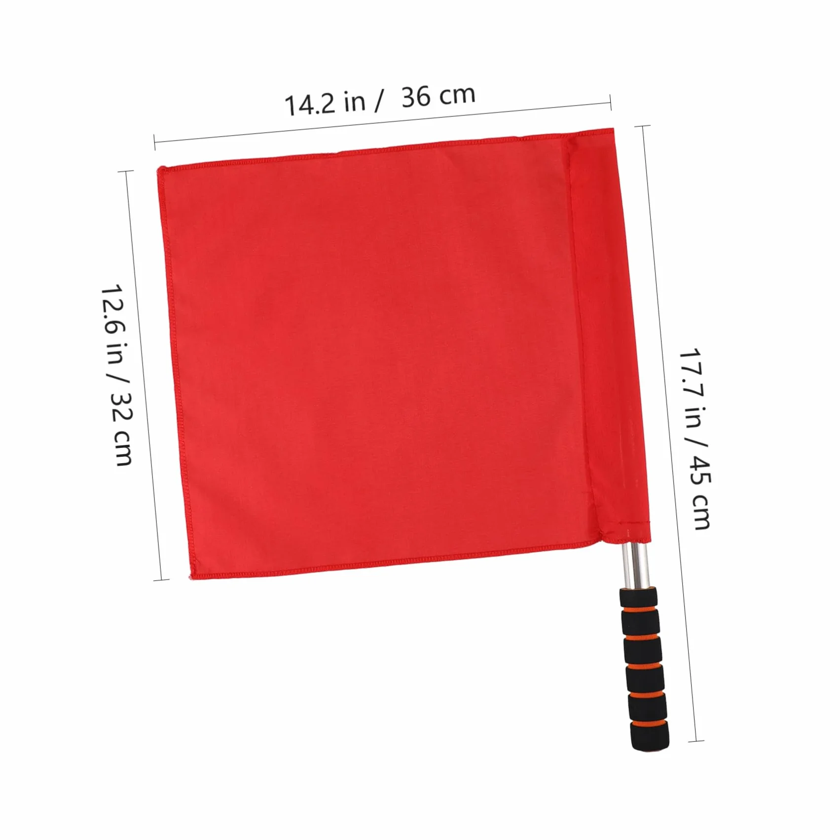Anneome 4pcs Bandiera Arbitro In Acciaio Inox Bandiere Di Segnalazione per Partite Sportive