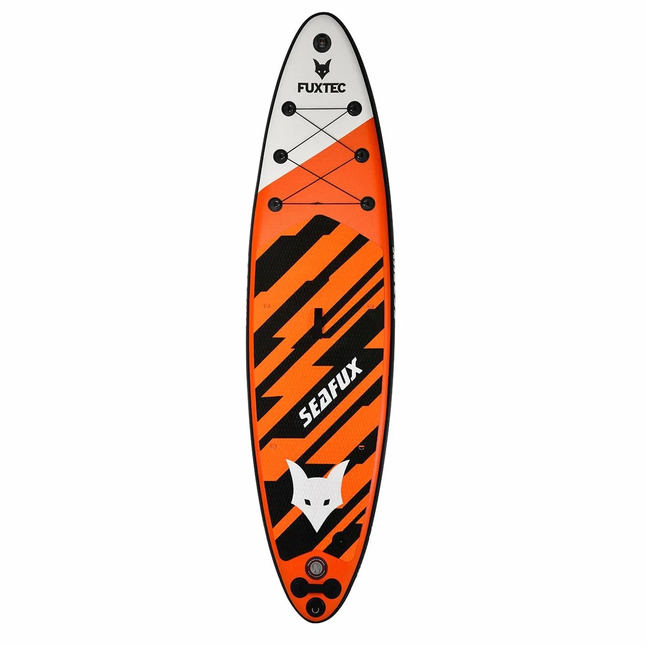Fuxtec Stand Up Paddle Board SUP Gonfiabile 320 x 81 x 15 cm 3 Pinne 150kg Zaino