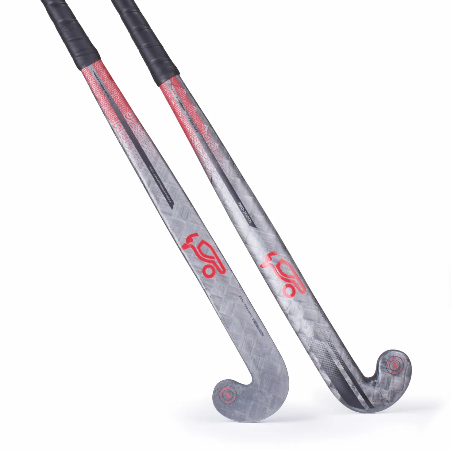 KOOKABURRA PRO Torch-Bastone da Hockey con Arco Basso, Nero, 37.5" Light