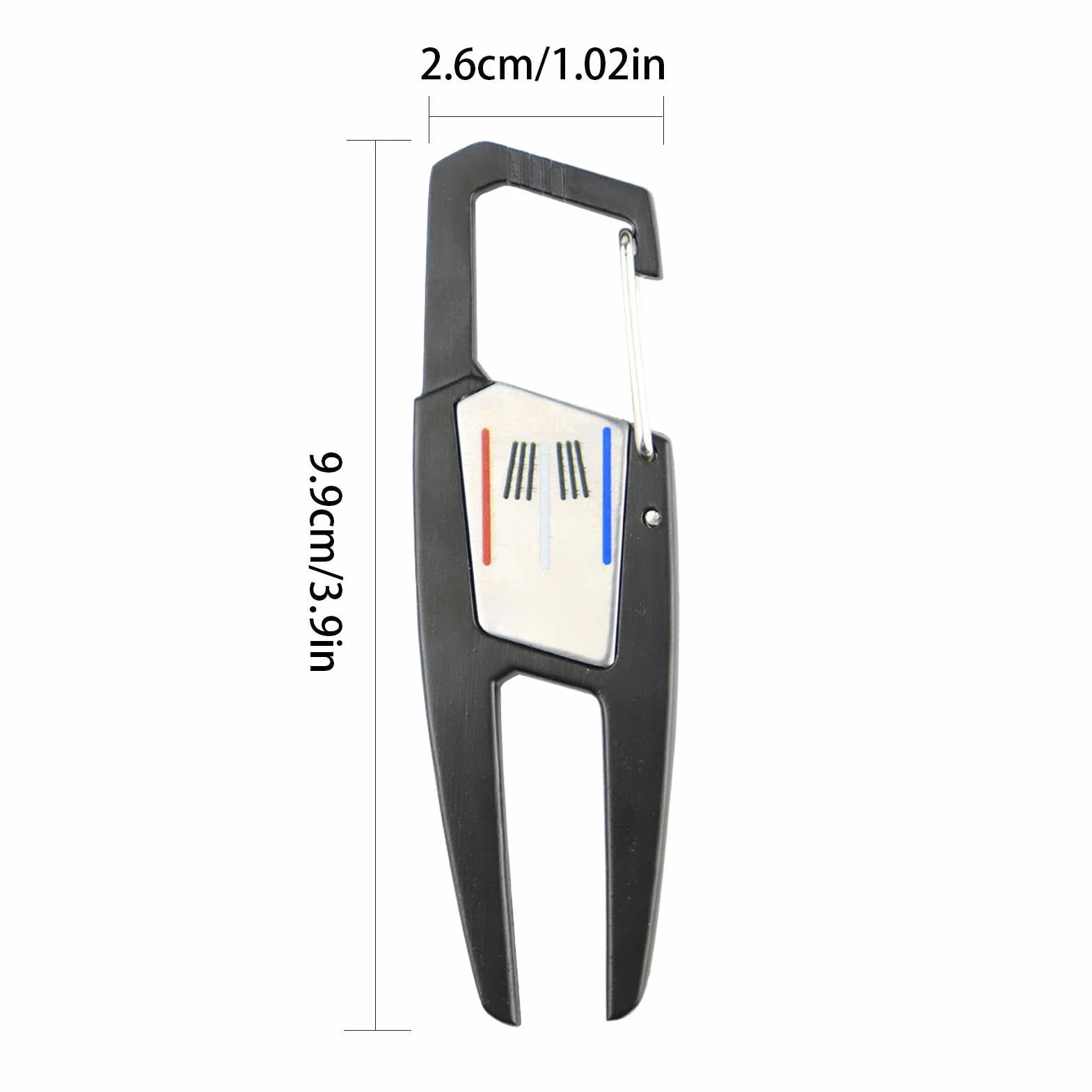 Strumento Riparazione Divot Golf con Pennarello Magnetico e Pulsante Pop-up, Marcatori Palline da Golf