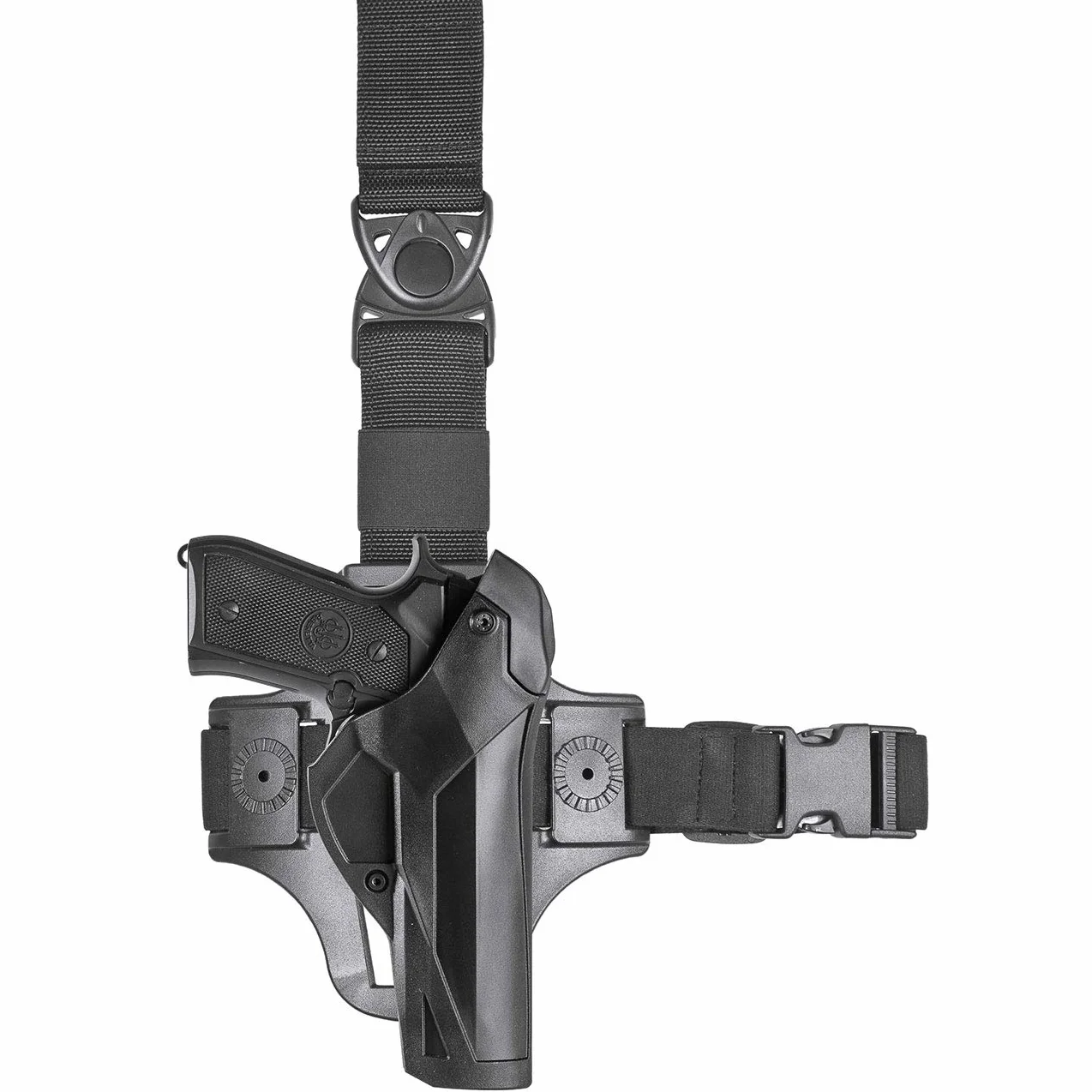 Fondina Cosciale DCAT8 Cama in Polimero Vega Holster (Beretta 92/92A1/96/96A1/98/98A1/98FS, destra)