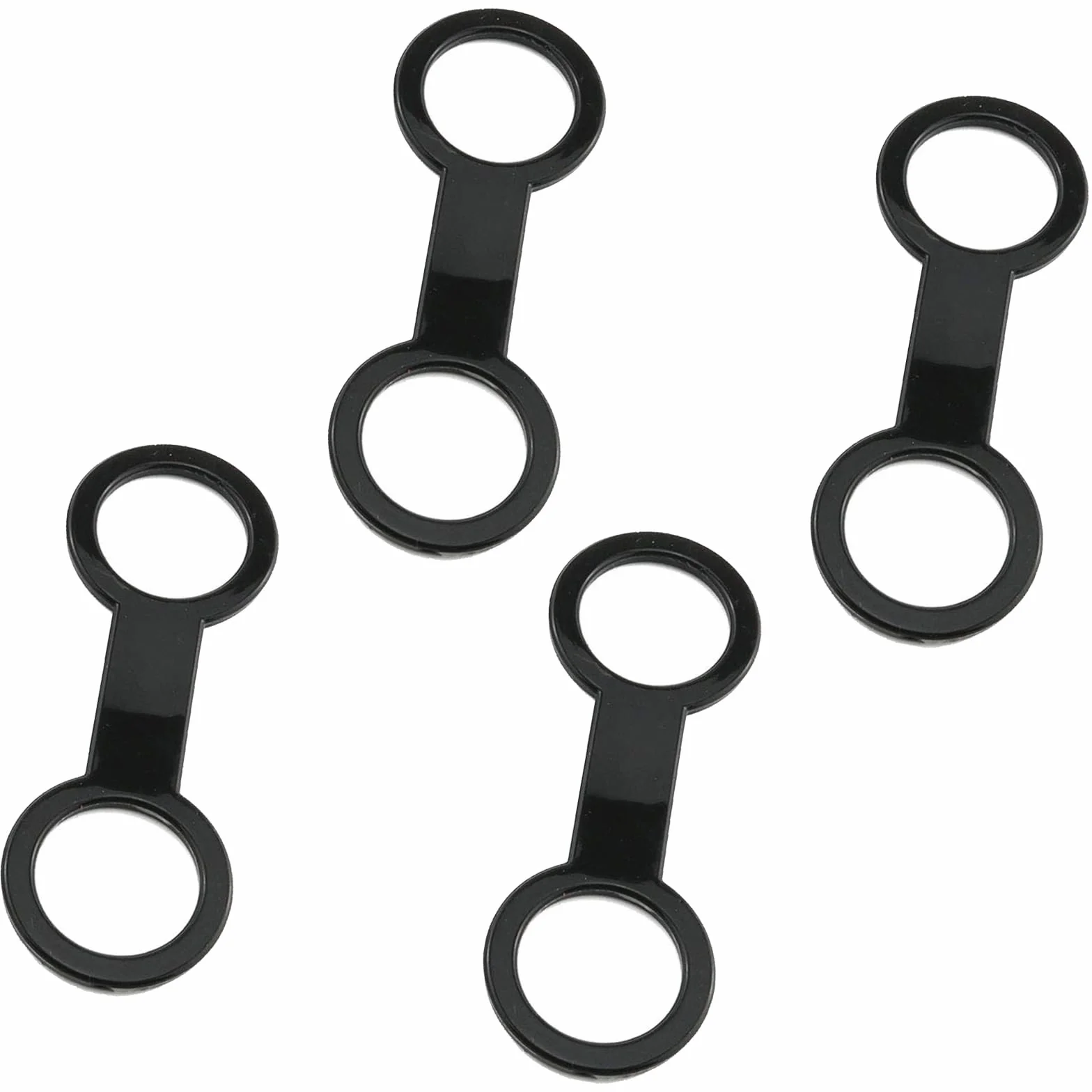 Silicone Snorkel Strap Keeper Clip Diving Accessories 4-Pack