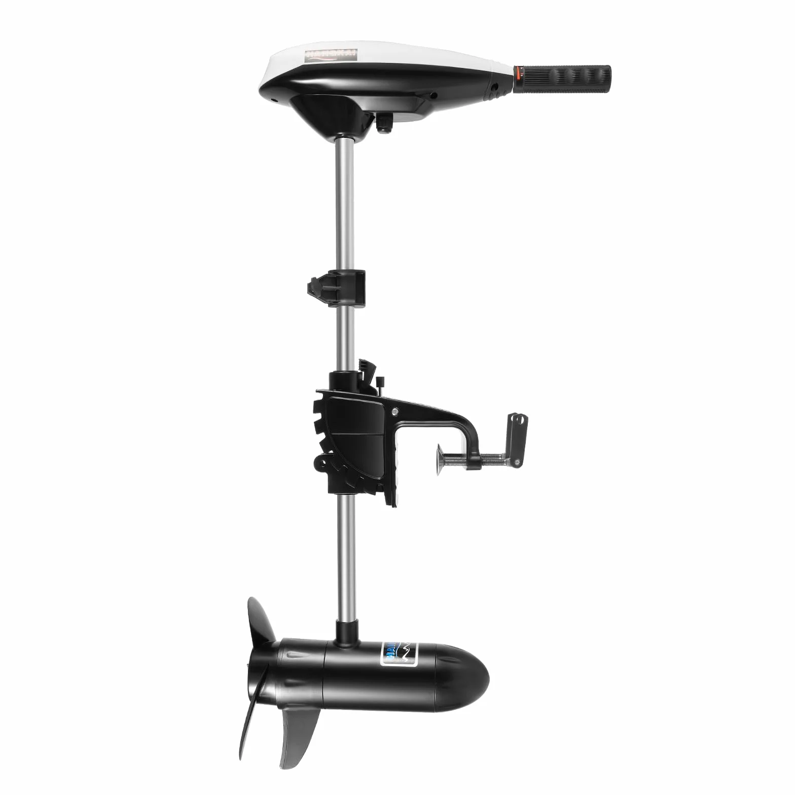 Motore Elettrico Fuoribordo 660W 12V 29,5KG 5 Marce Avanti 2 Indietro Capacità 600kg Altezza Regolabile