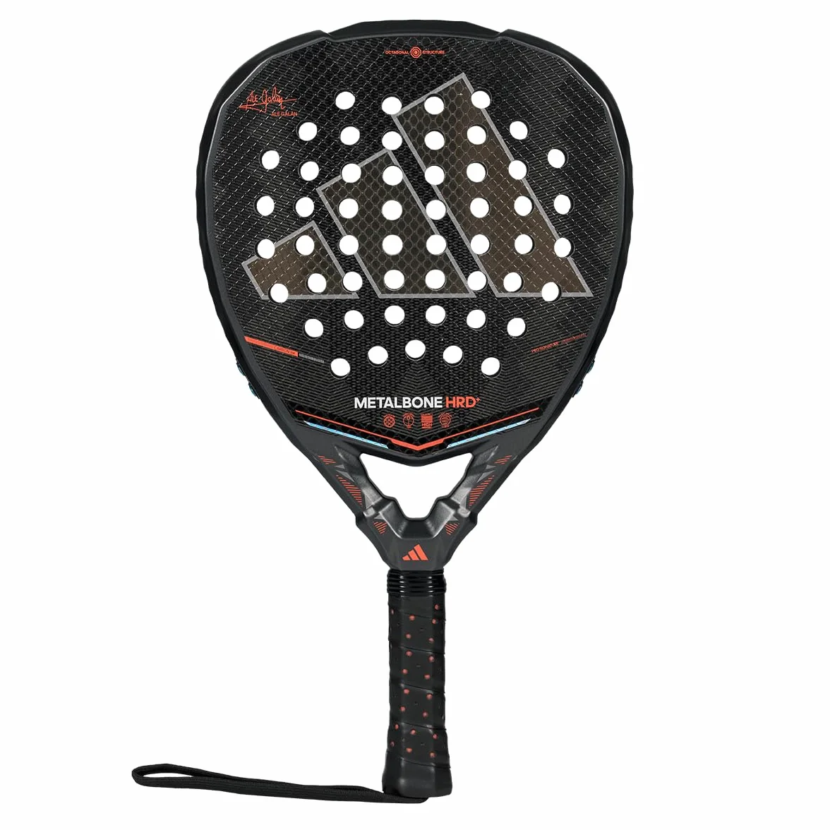 adidas Metalbone HRD+ 2026 Racchetta da paddle nera