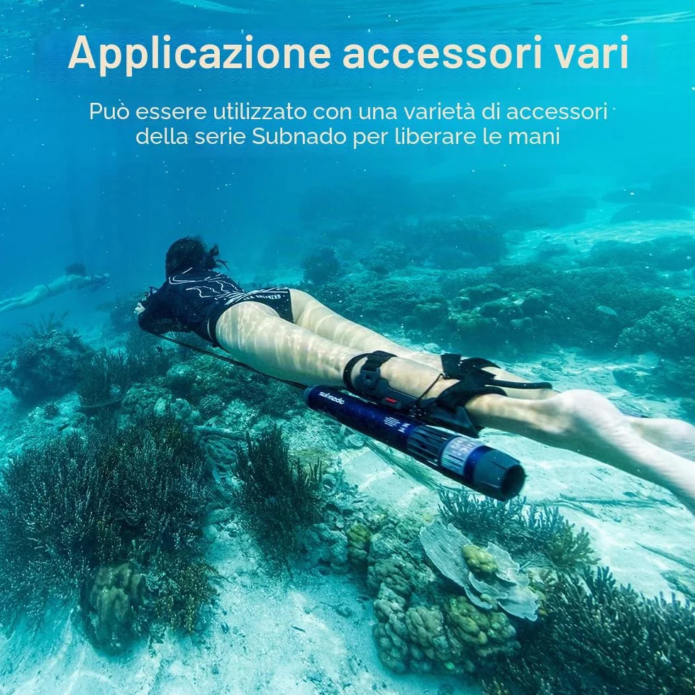 Subnado Monopattino subacqueo compatto portatile blu