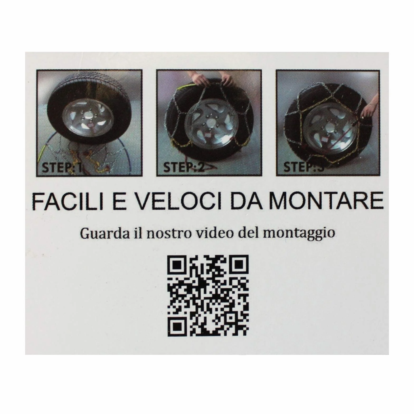 Catene da Neve OMOLOGATE 235/50-19 16mm SUV 4x4 V5117