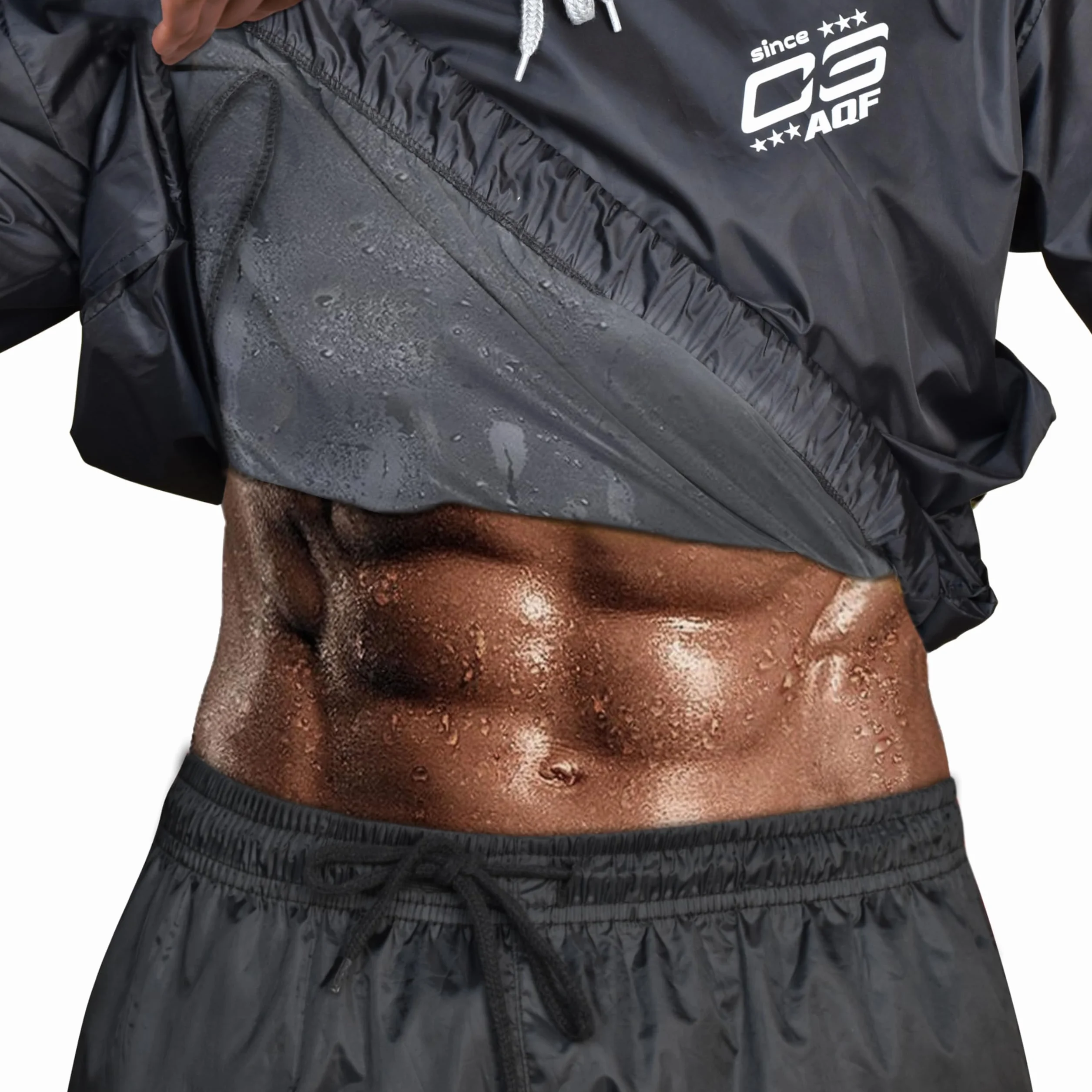 AQF Tuta da sudorazione per dimagrimento, boxe, palestra
