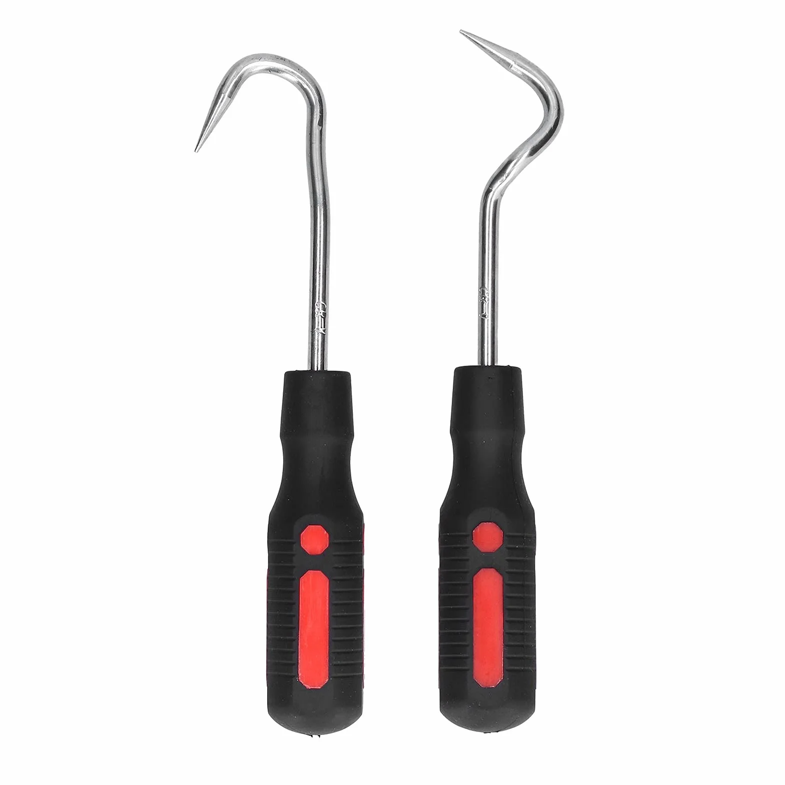 2PCS Strumento di riparazione dell'estrattore del tubo del gancio per la rimozione del tubo dell'auto per la linea di trasmissione del riscaldatore del radiatore