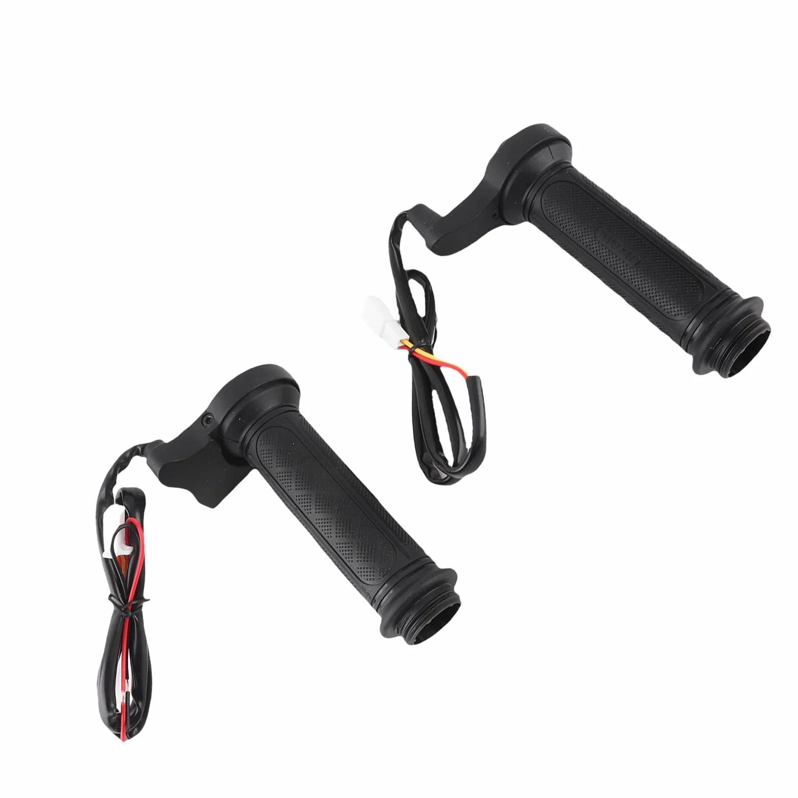 Manopole Moto, 1 Paio 22mm (7/8") Elettrico Riscaldato Caldo Manopole Manubrio per Moto/Bici/ATV, Plastica, Nero