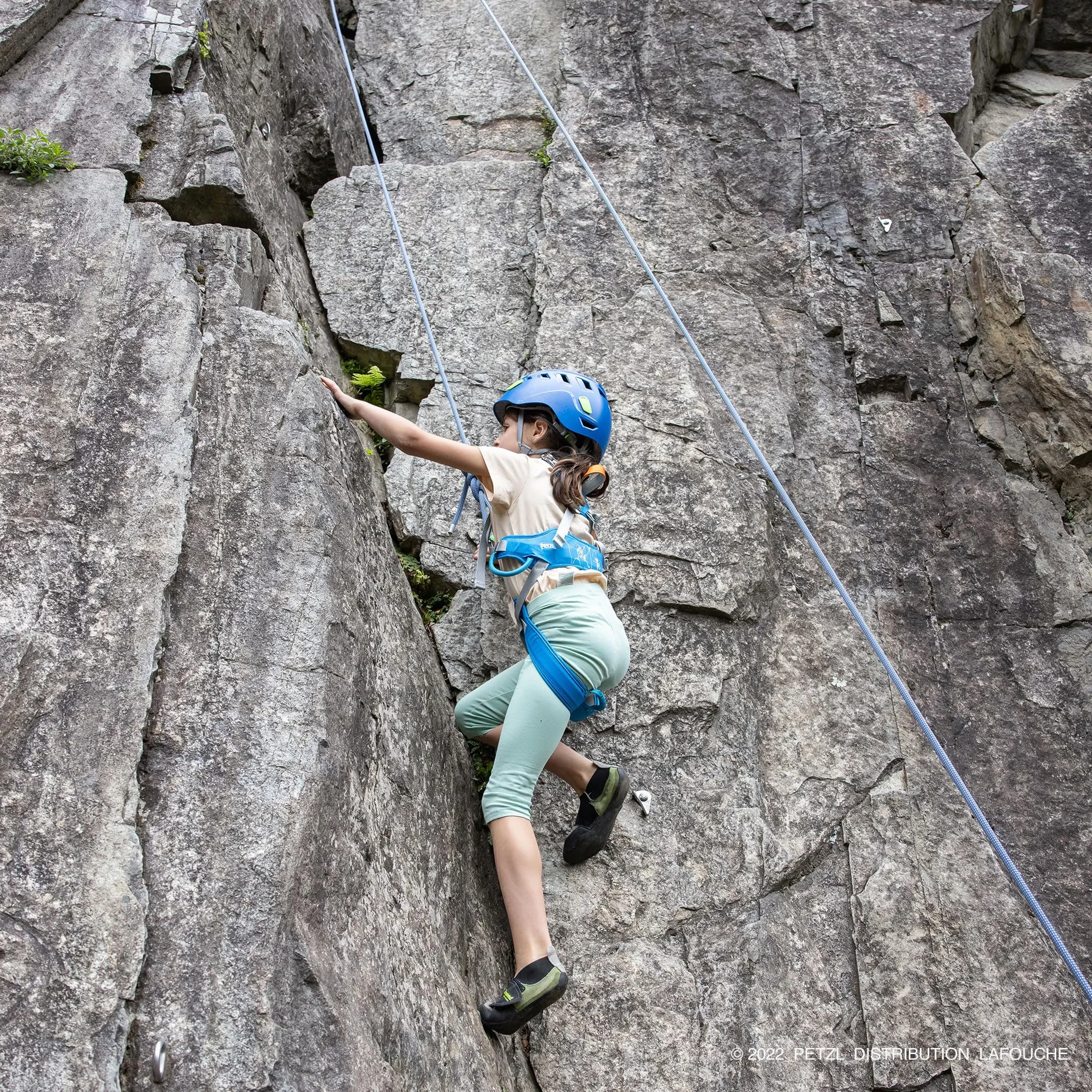 PETZL Imbracatura OUISTITI Unisex Blu Taglia Unica